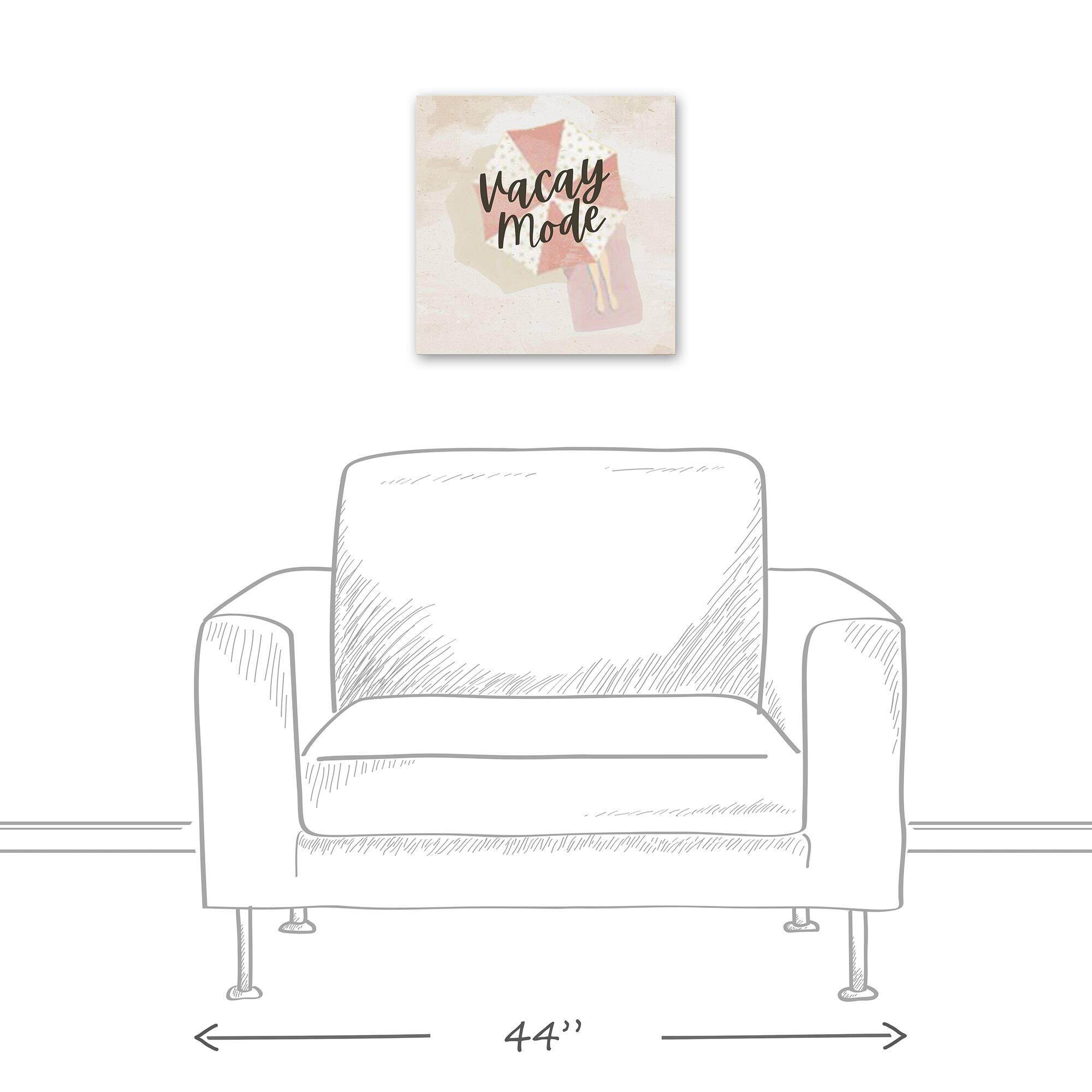 Vacay Mode Canvas Wall Art