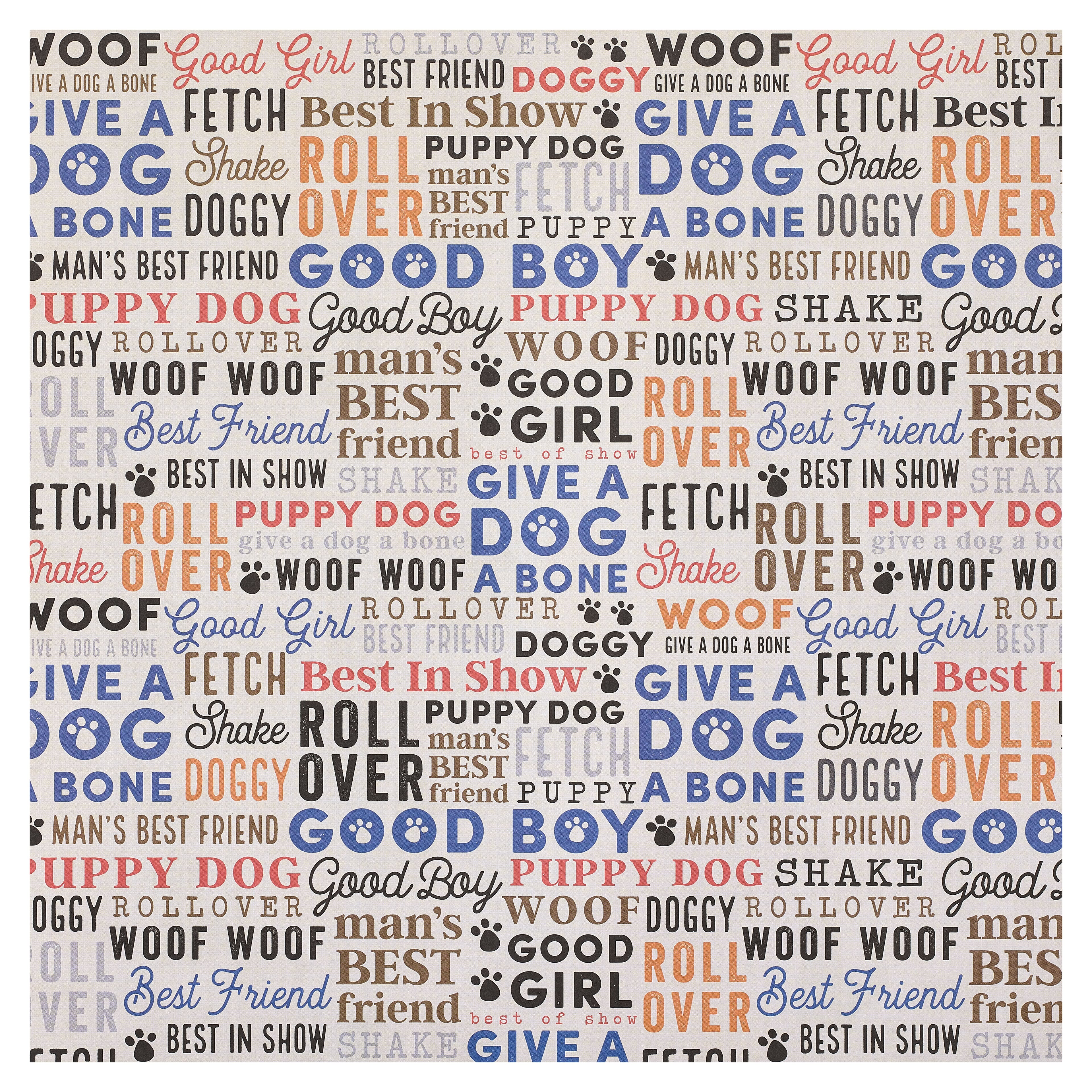 Dog Double-Sided Cardstock Paper by Recollections™, 12" x 12"