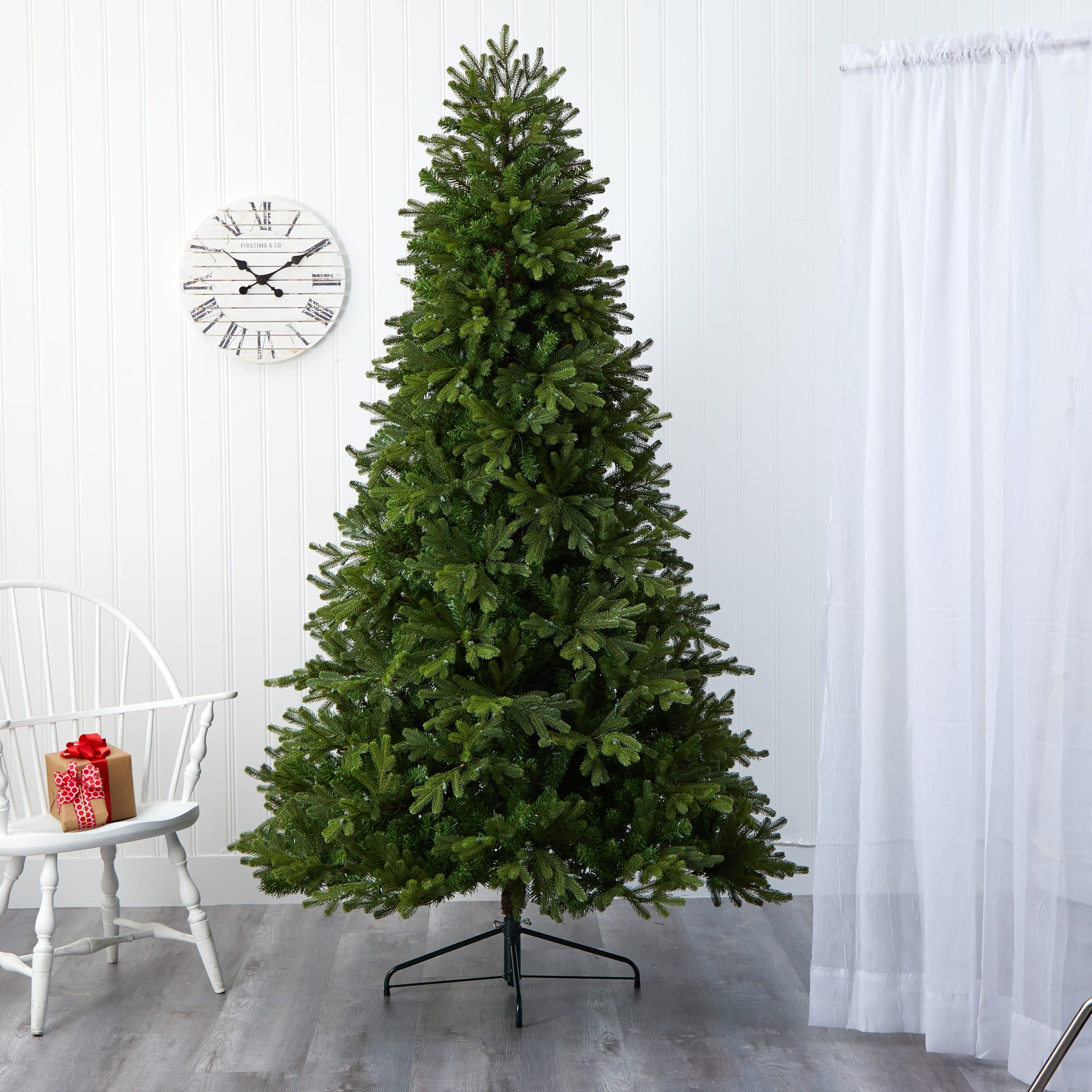 7.5ft. Pre-Lit Washington Fir Artificial Christmas Tree with Clear Lights