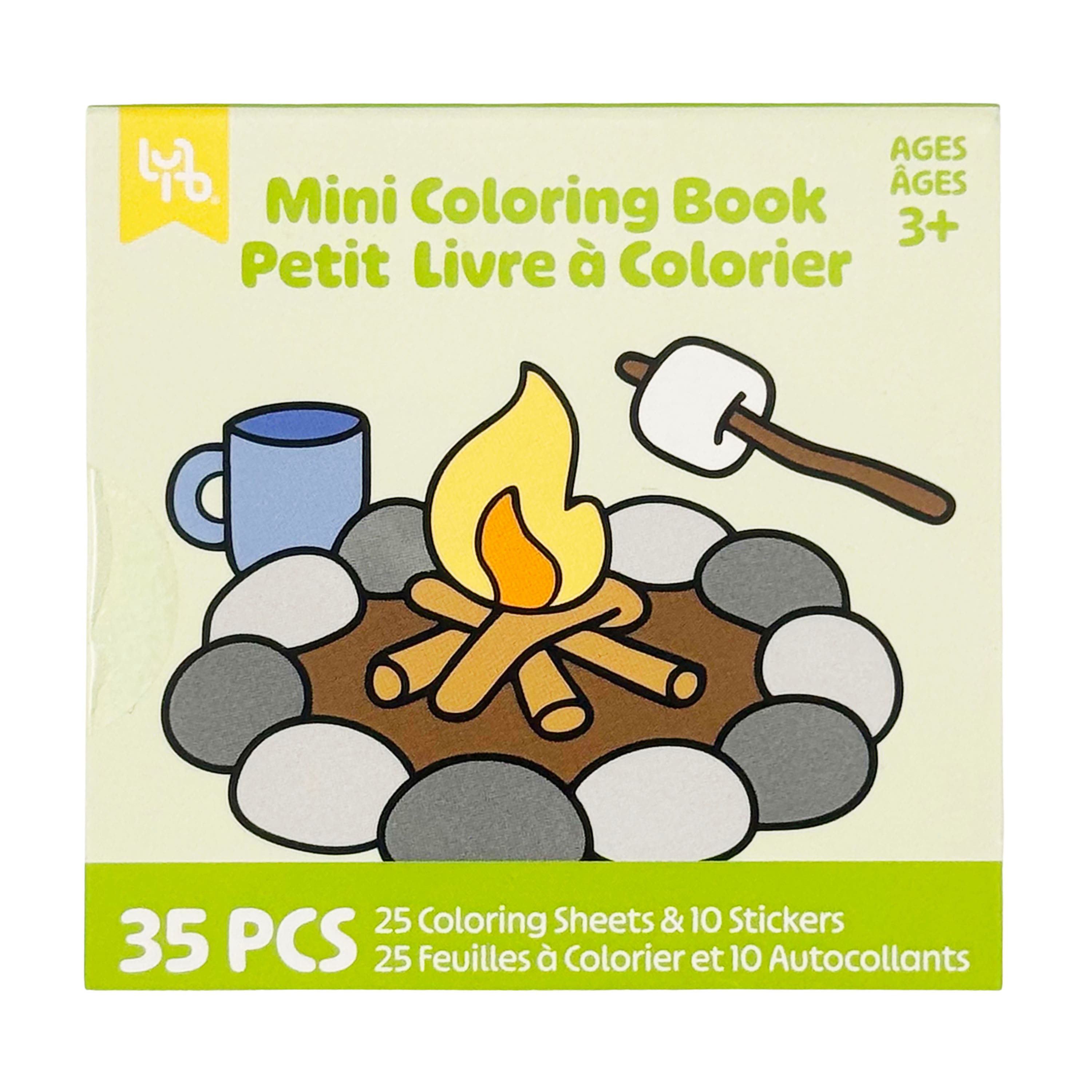Little Yellow Bicycle® Campfire Mini Coloring Book
