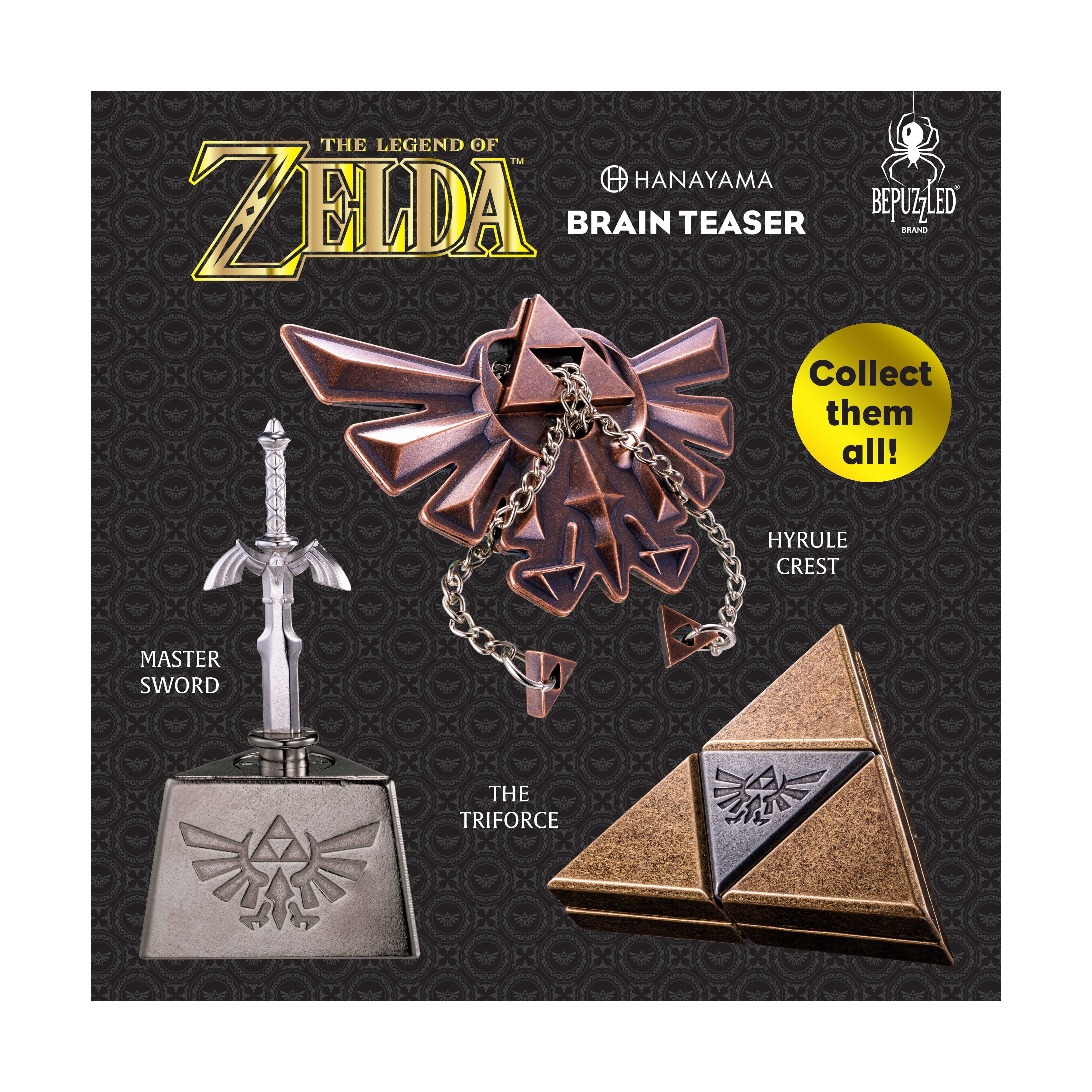 Hanayama Level 5 Cast Puzzle - The Legend of Zelda: The Triforce