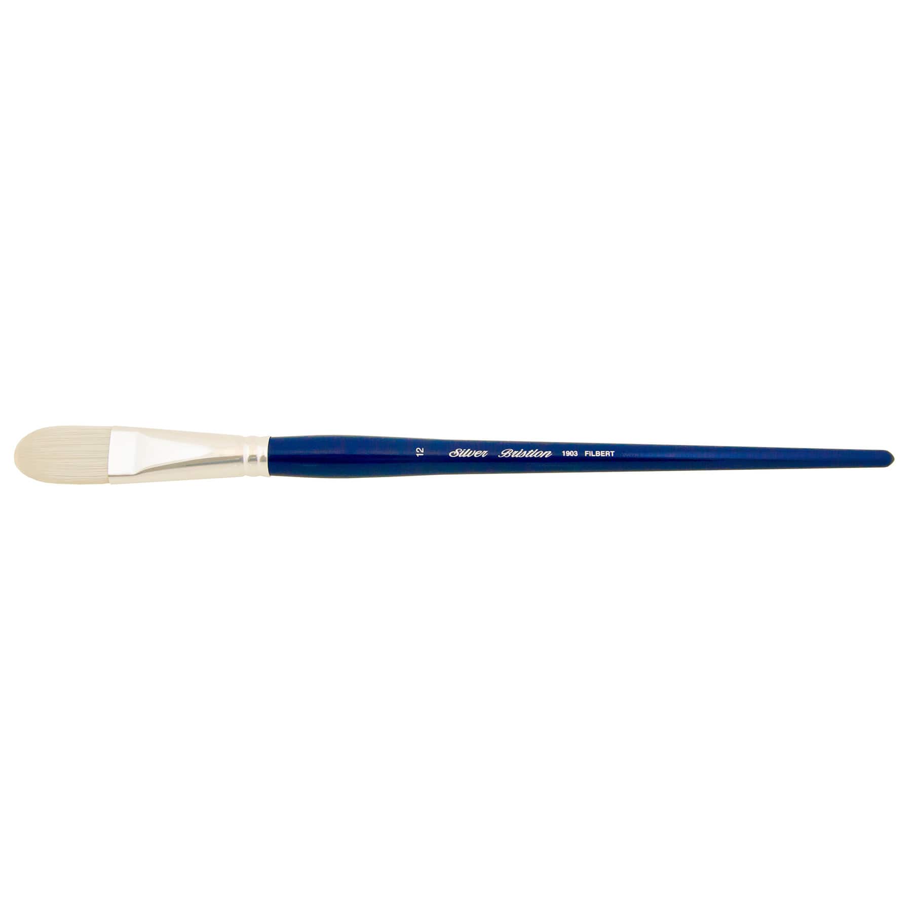 Silver Brush Limited Bristlon® Series 1903 Size 12 Long Handle Filbert Brush