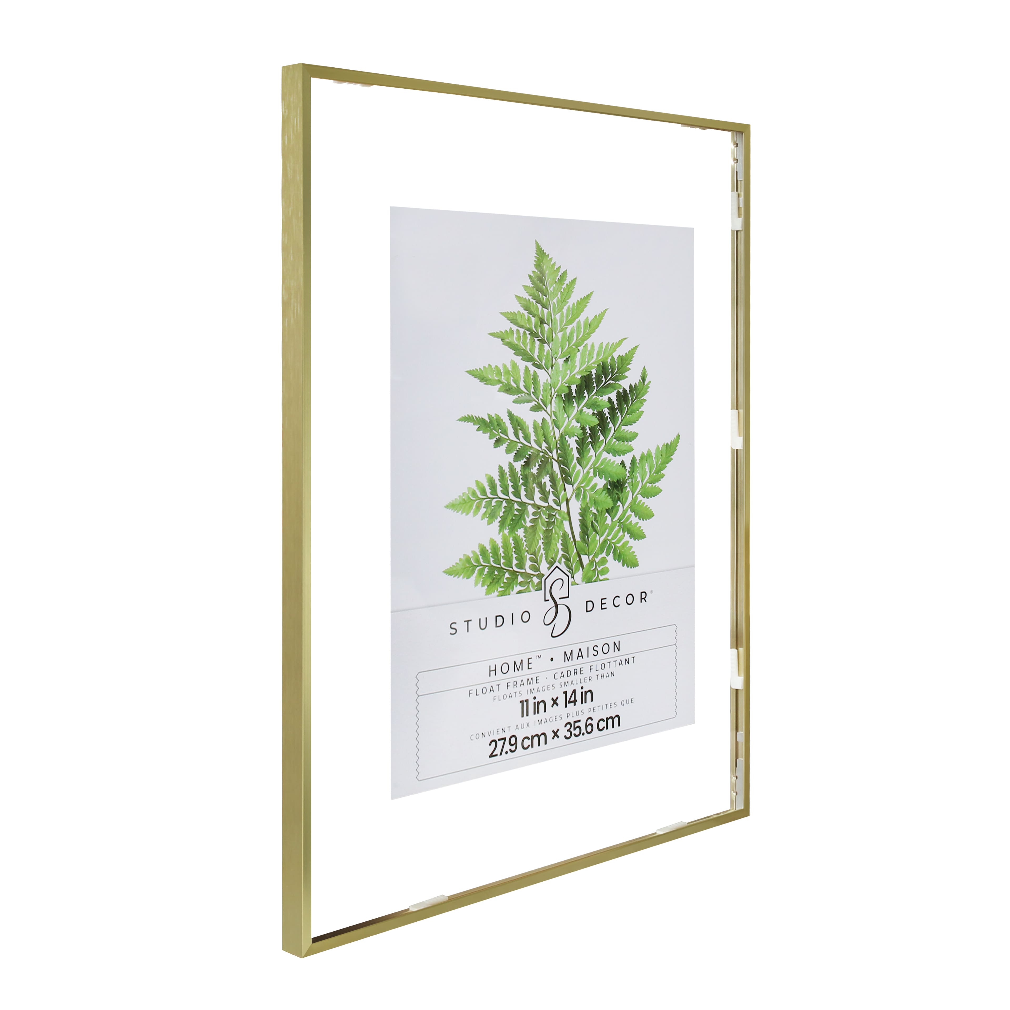 6 Pack: Home™ Gold Metal Float Frame by Studio Décor®