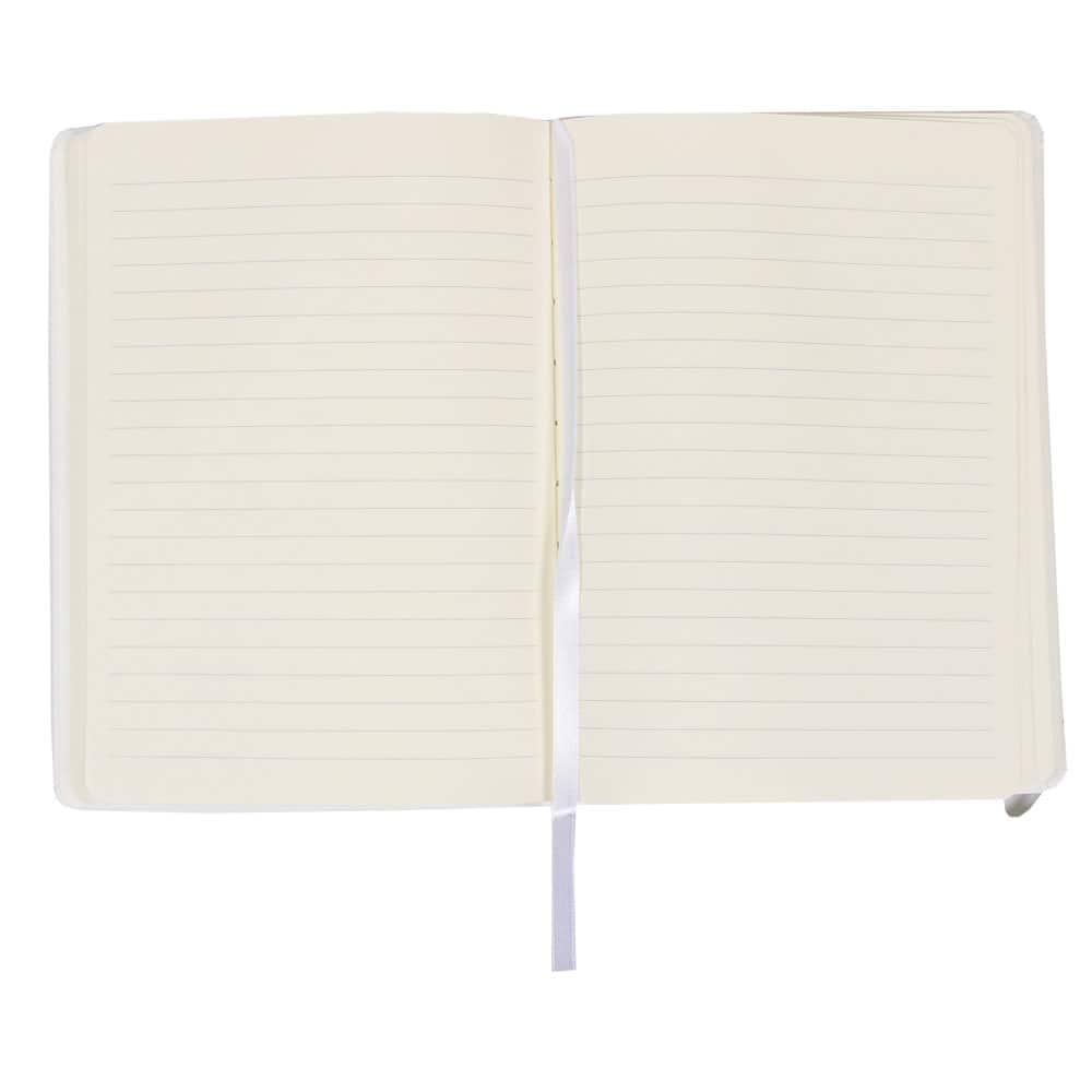 JAM Paper Medium Hardcover Notebook with Elastic Band