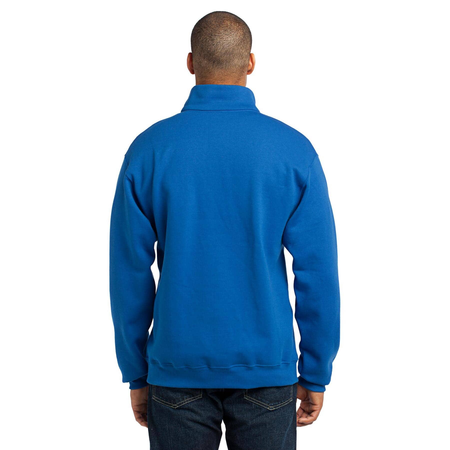 JERZEES® NuBlend® 1/4-Zip Cadet Collar Sweatshirt