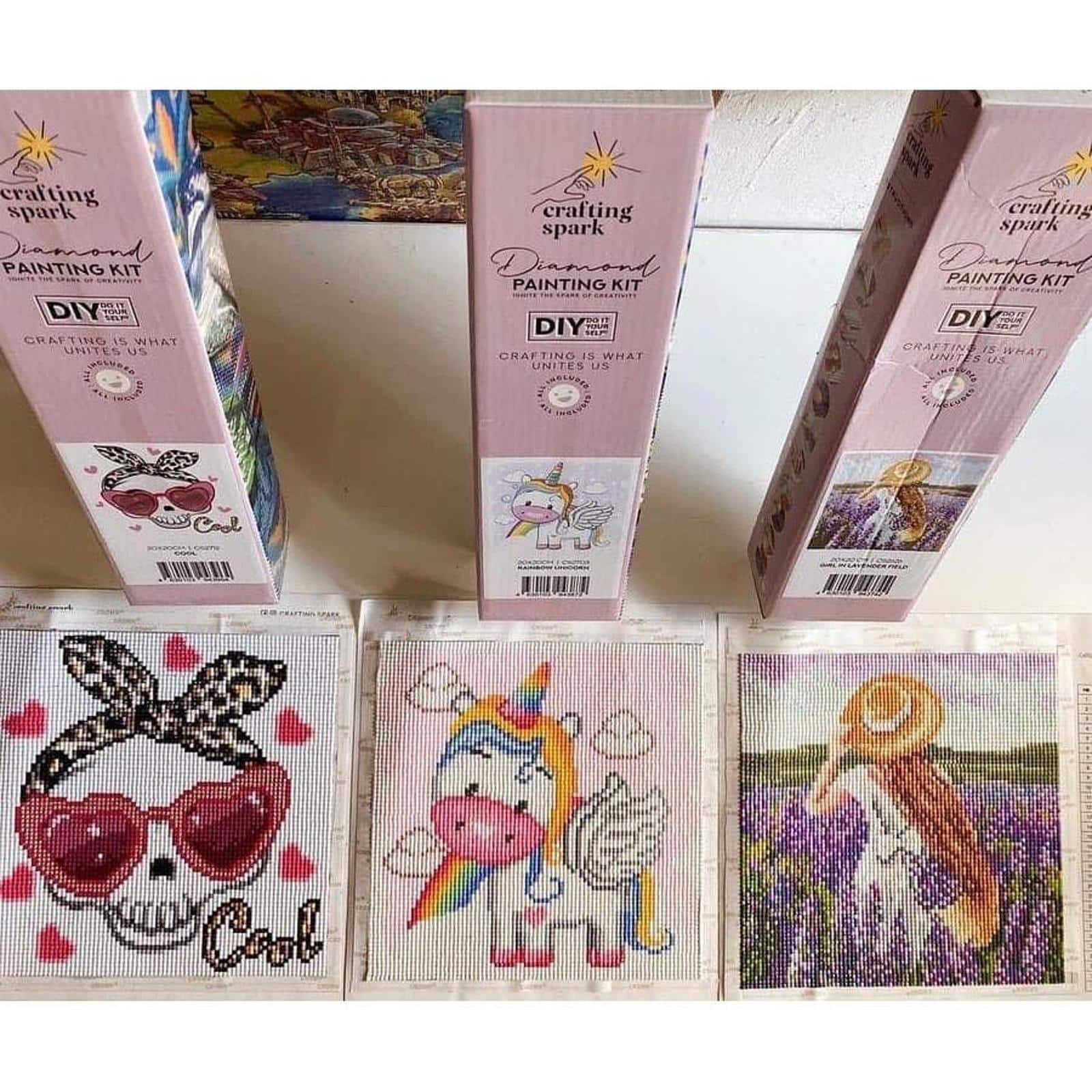 Crafting Spark Festival Of Colours Diamond Painting Kit