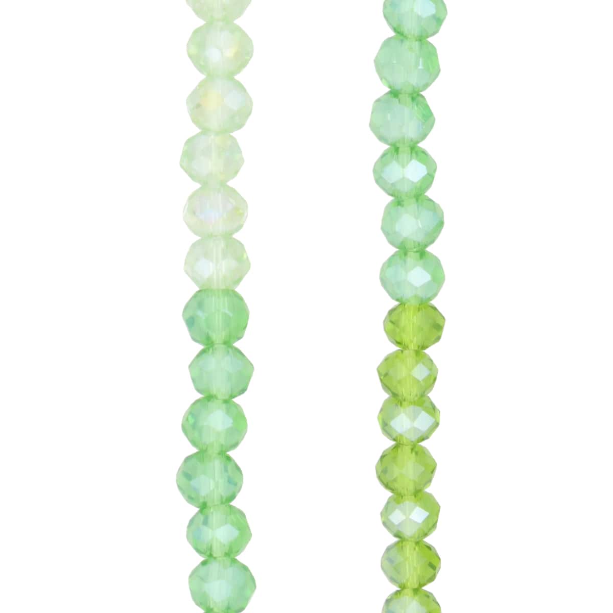 3.5mm Ombre AB Glass Faceted Round Beads, 100ct. by Bead Landing™