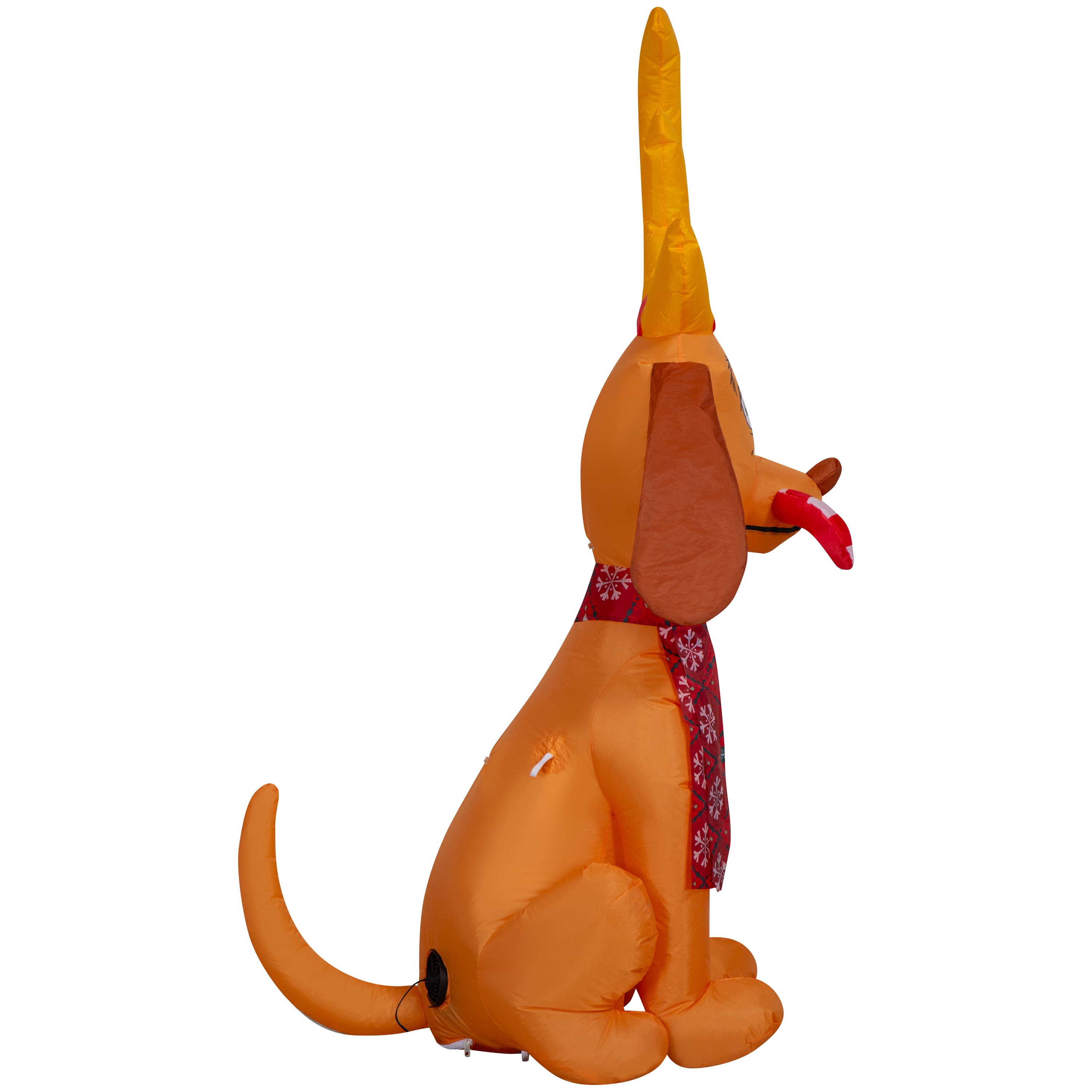 5ft. Airblown® Inflatable Dr. Seuss™ Max with Candy Cane Christmas Light Scene