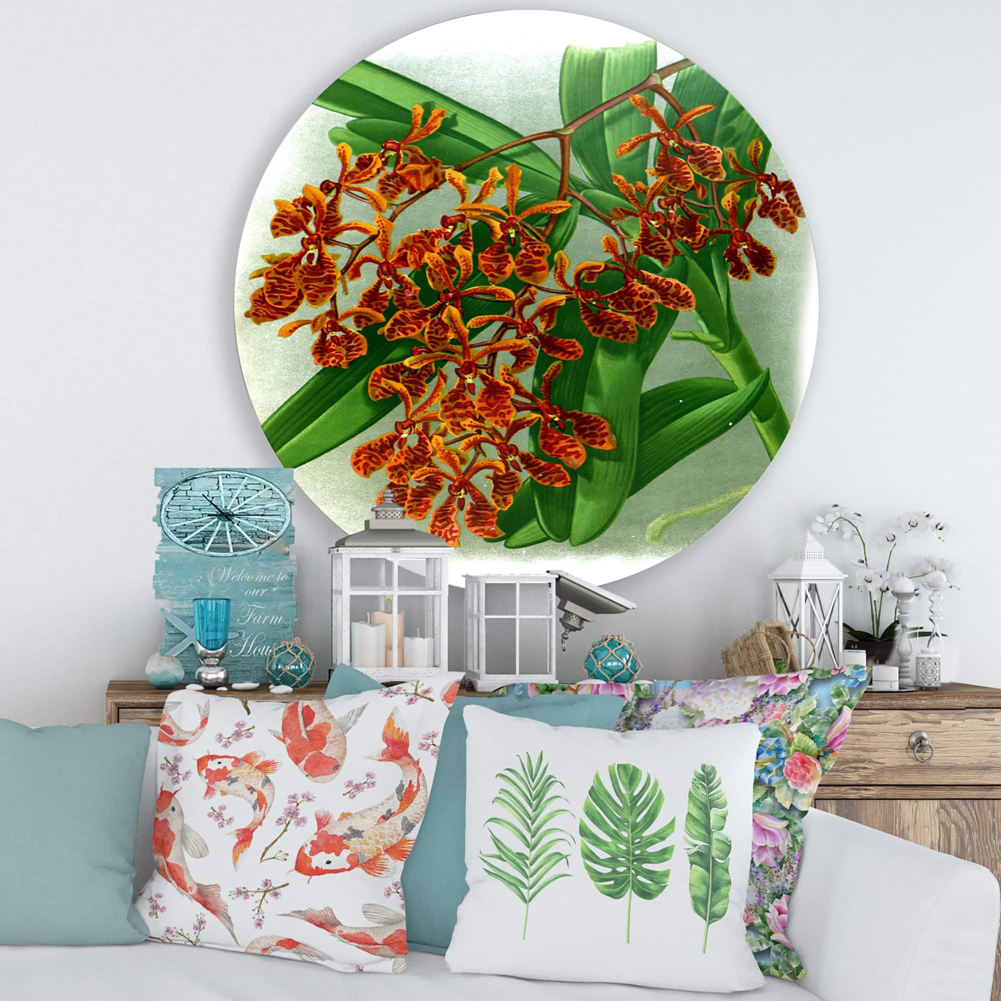 Designart - Retro Flowers II