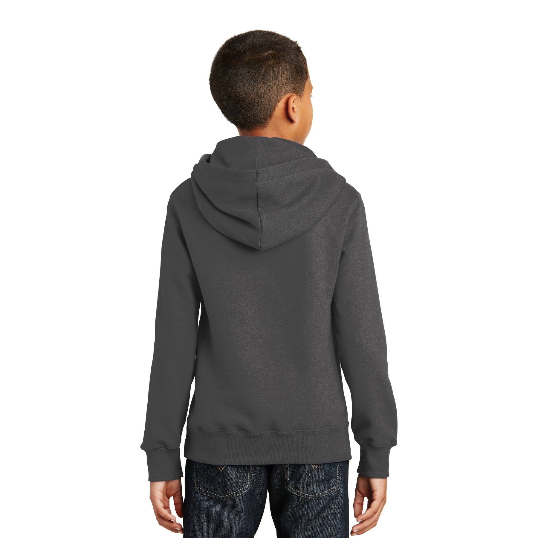 Port & Company® Fan Favorite Youth Fleece Pullover Hooded Sweatshirt