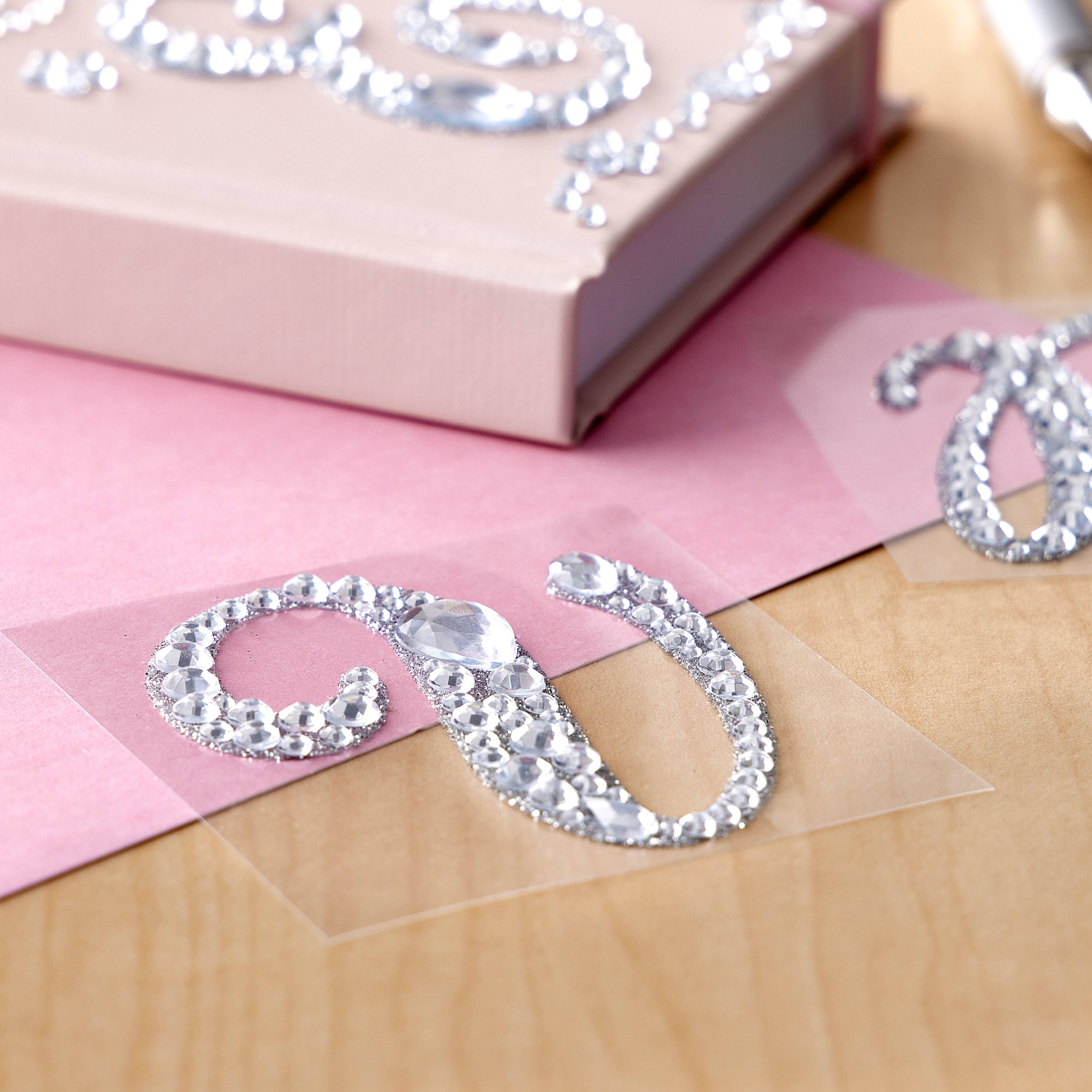12 Pack: Bling Alphabet Letter Sticker by Recollections™