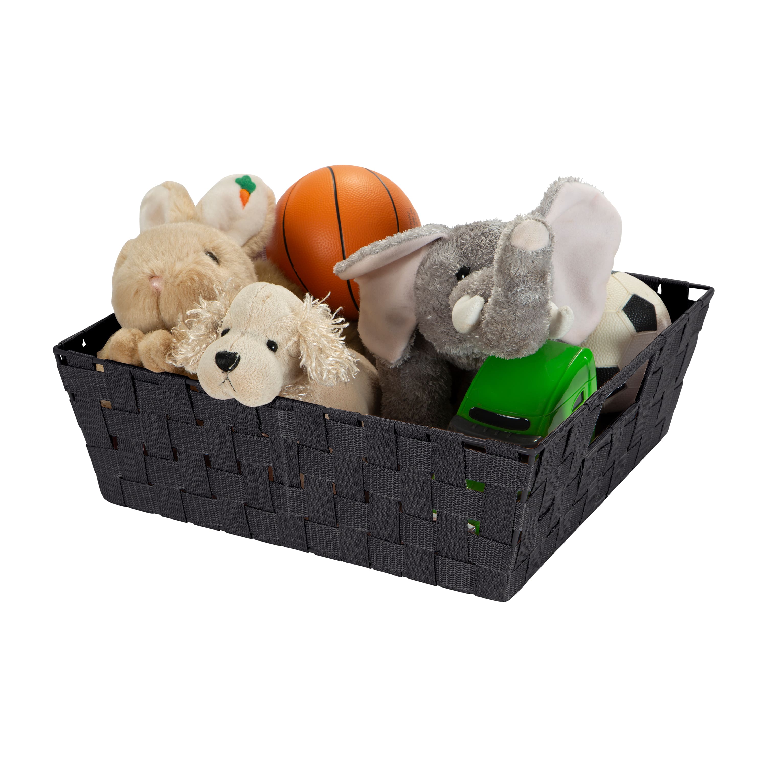 Simplify Large Woven Storage Shelf Bin