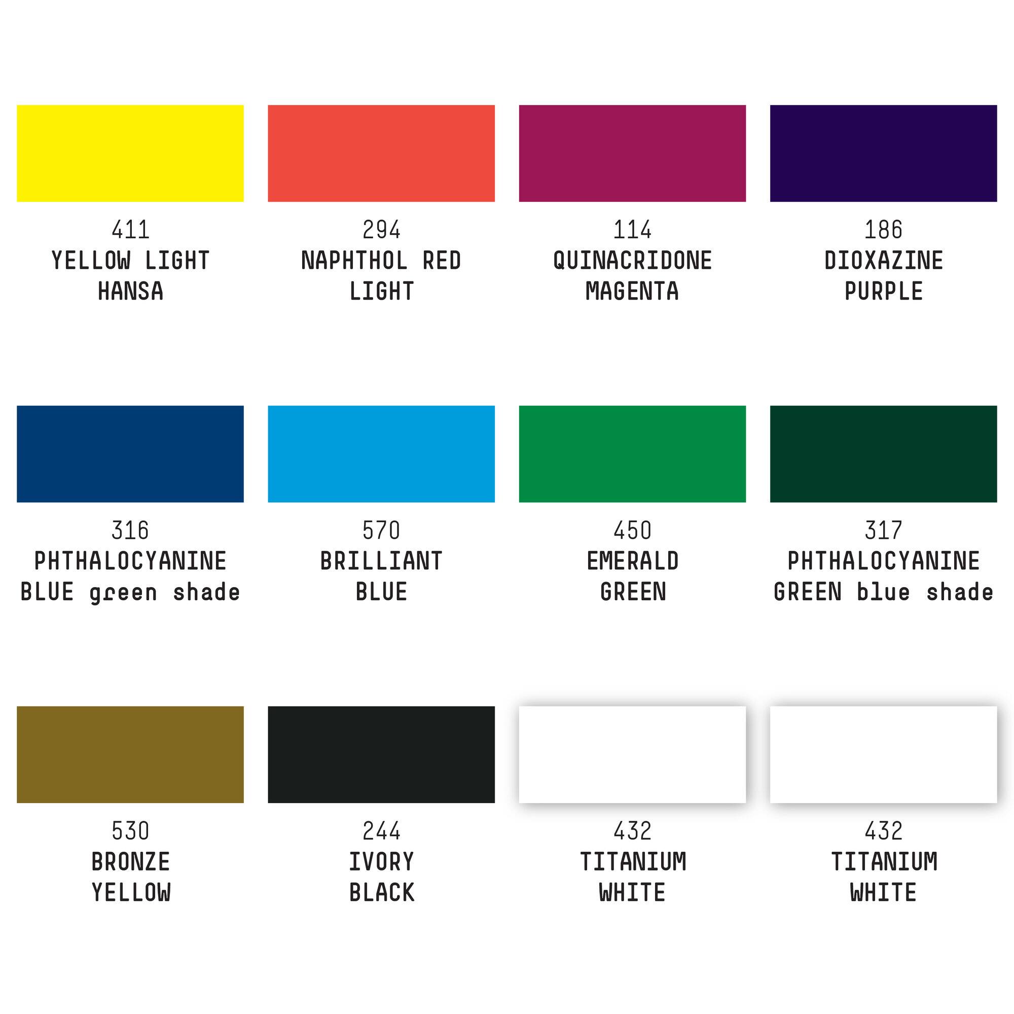 Liquitex® Heavy Body Acrylic Classic 12 Set