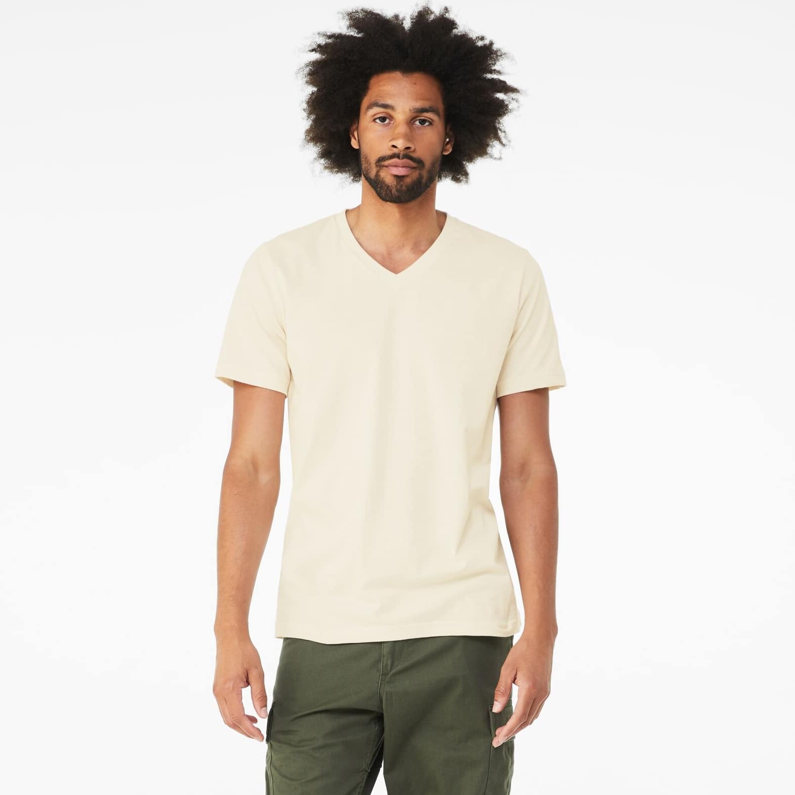 BELLA+CANVAS® Short Sleeve V-Neck Adult Unisex Jersey T-Shirt