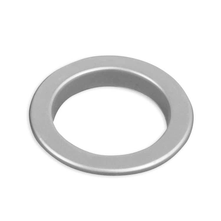 Silver Matte Drapery Grommets - 1-5/8"