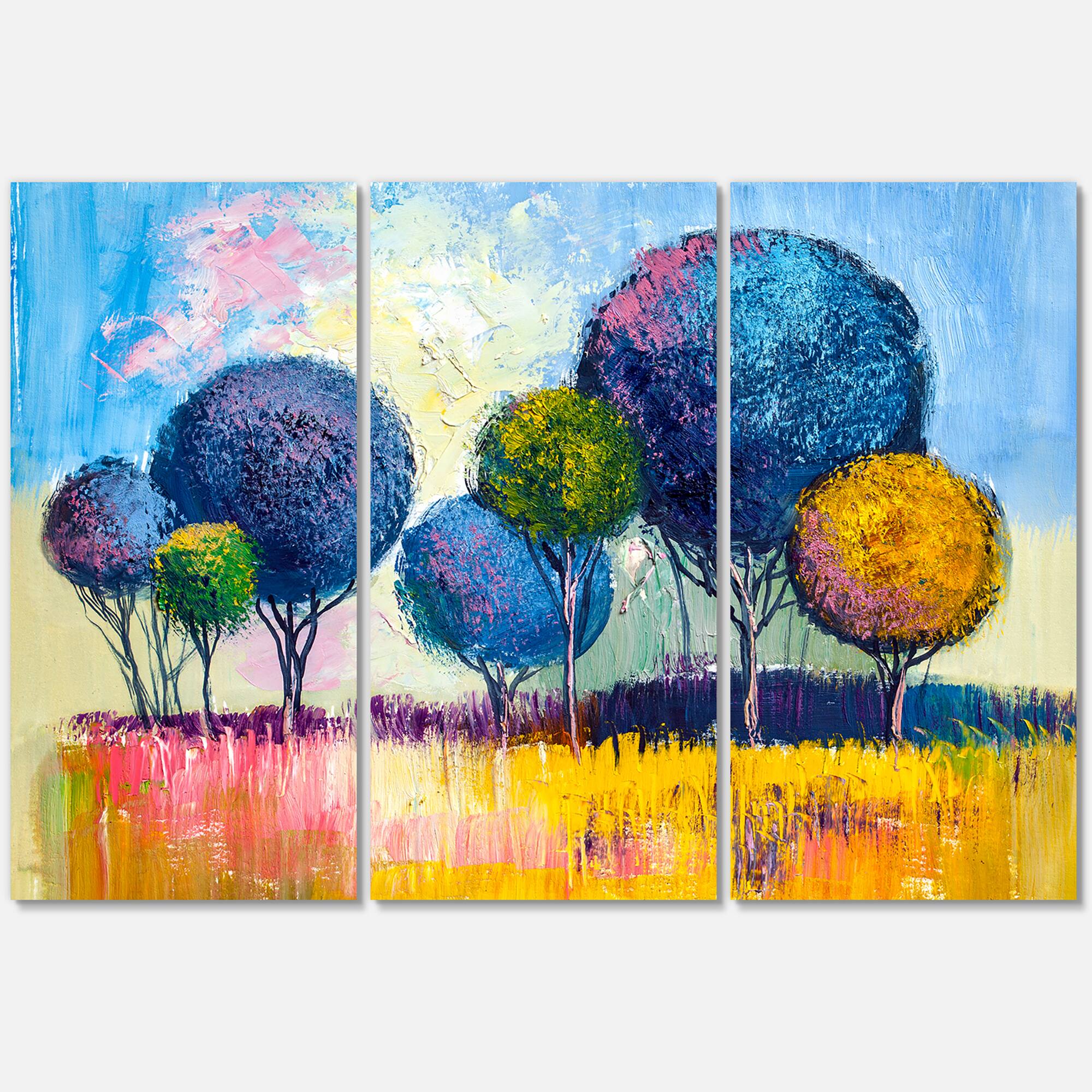 Designart - Autumn Fantasy Trees III
