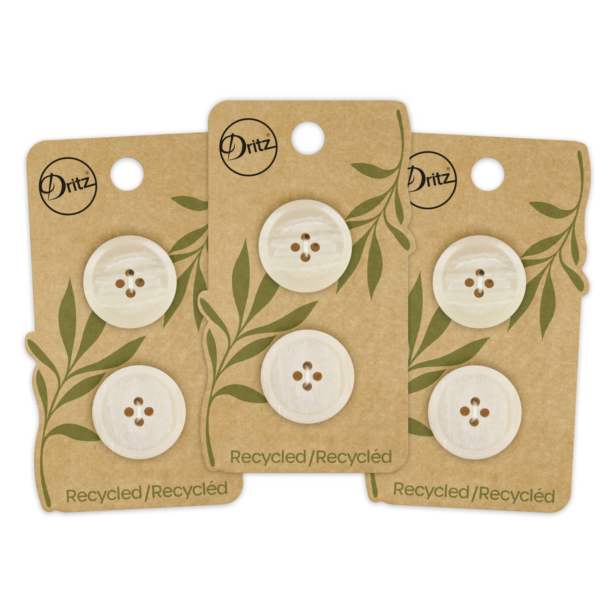 Dritz® 23mm Recycled Paper Round Button