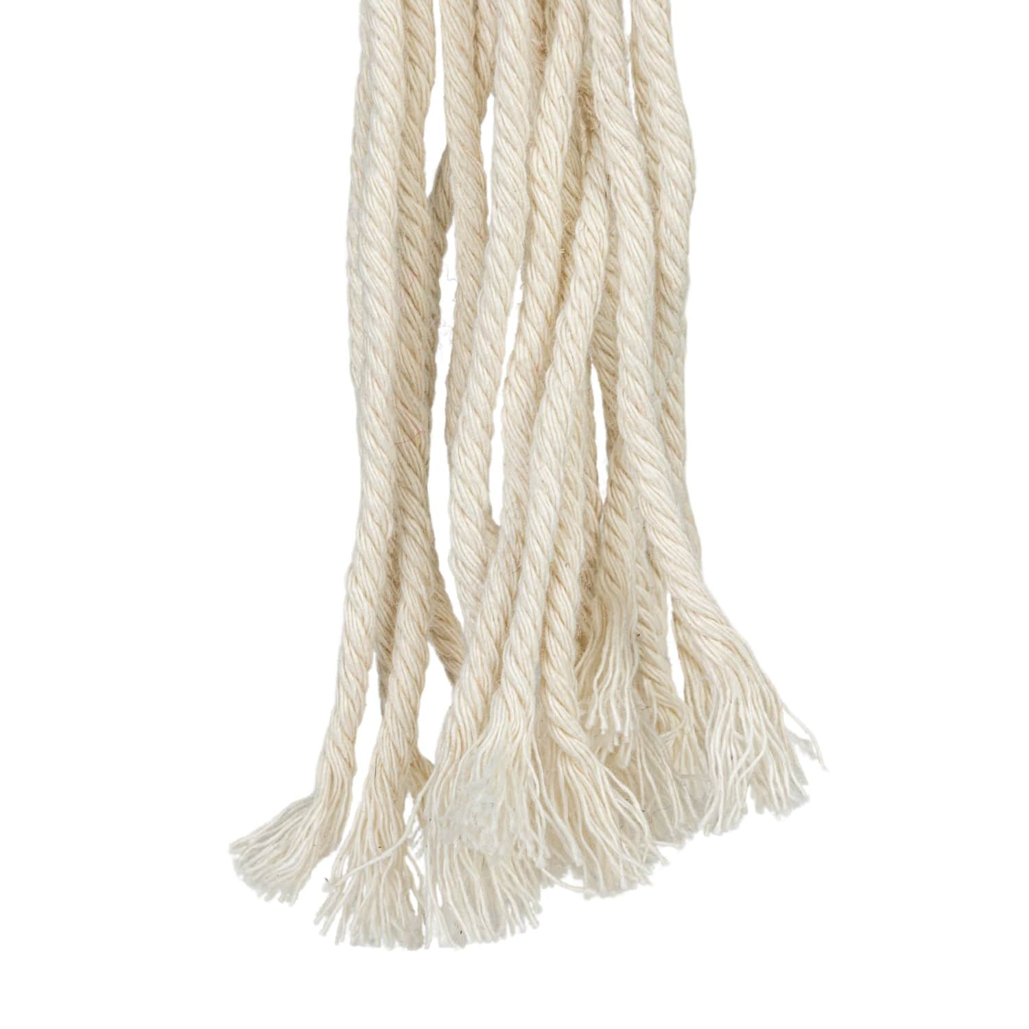 Hello Honey® 57" Natural Cotton Macrame Plant Hanger