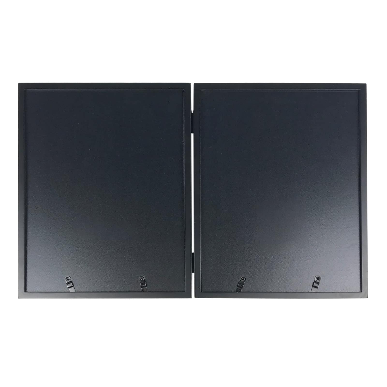 Simply Essentials™ 5" x 7" Black Hinged Frame with Mat by Studio Décor®