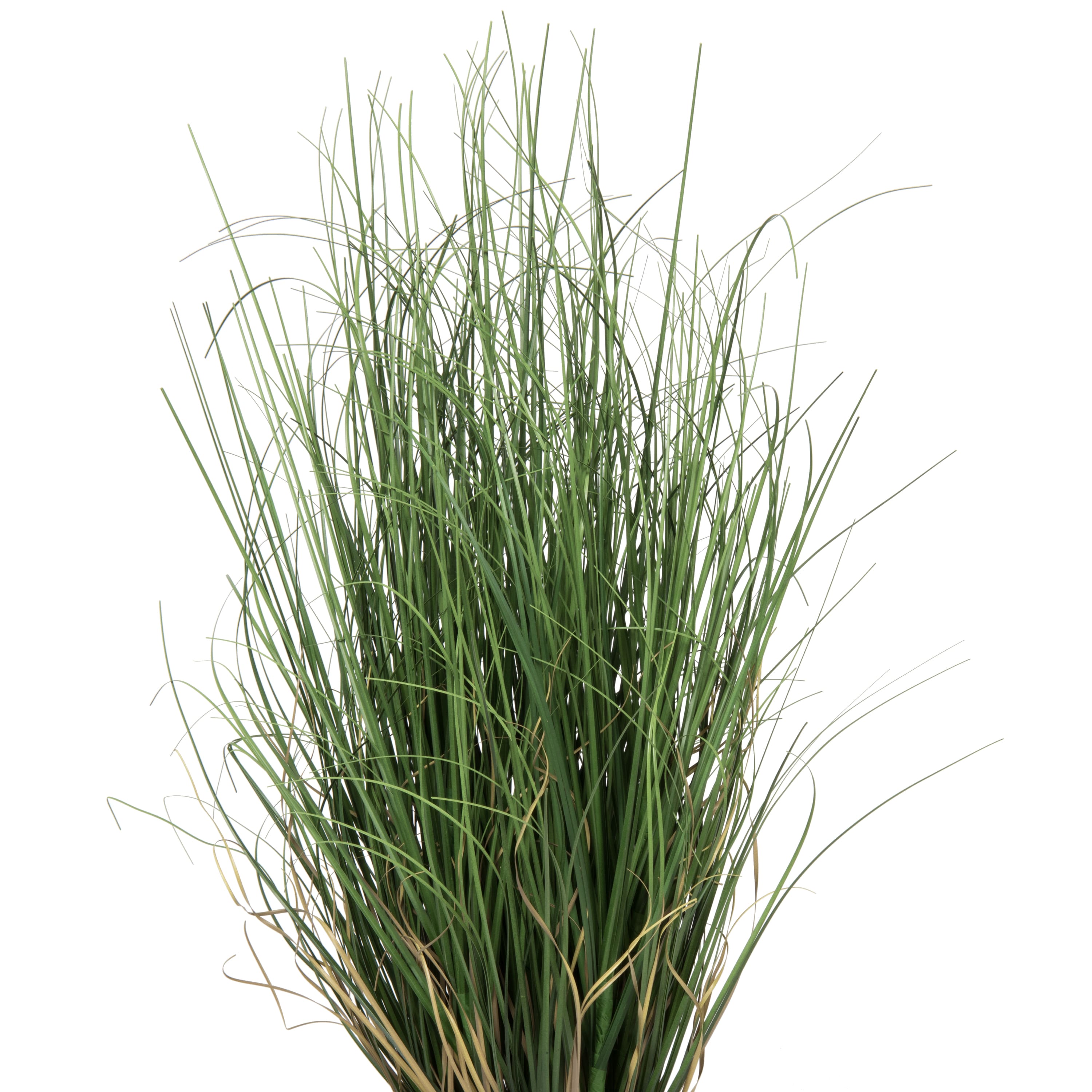 Artificial Potted Green Curled Grass