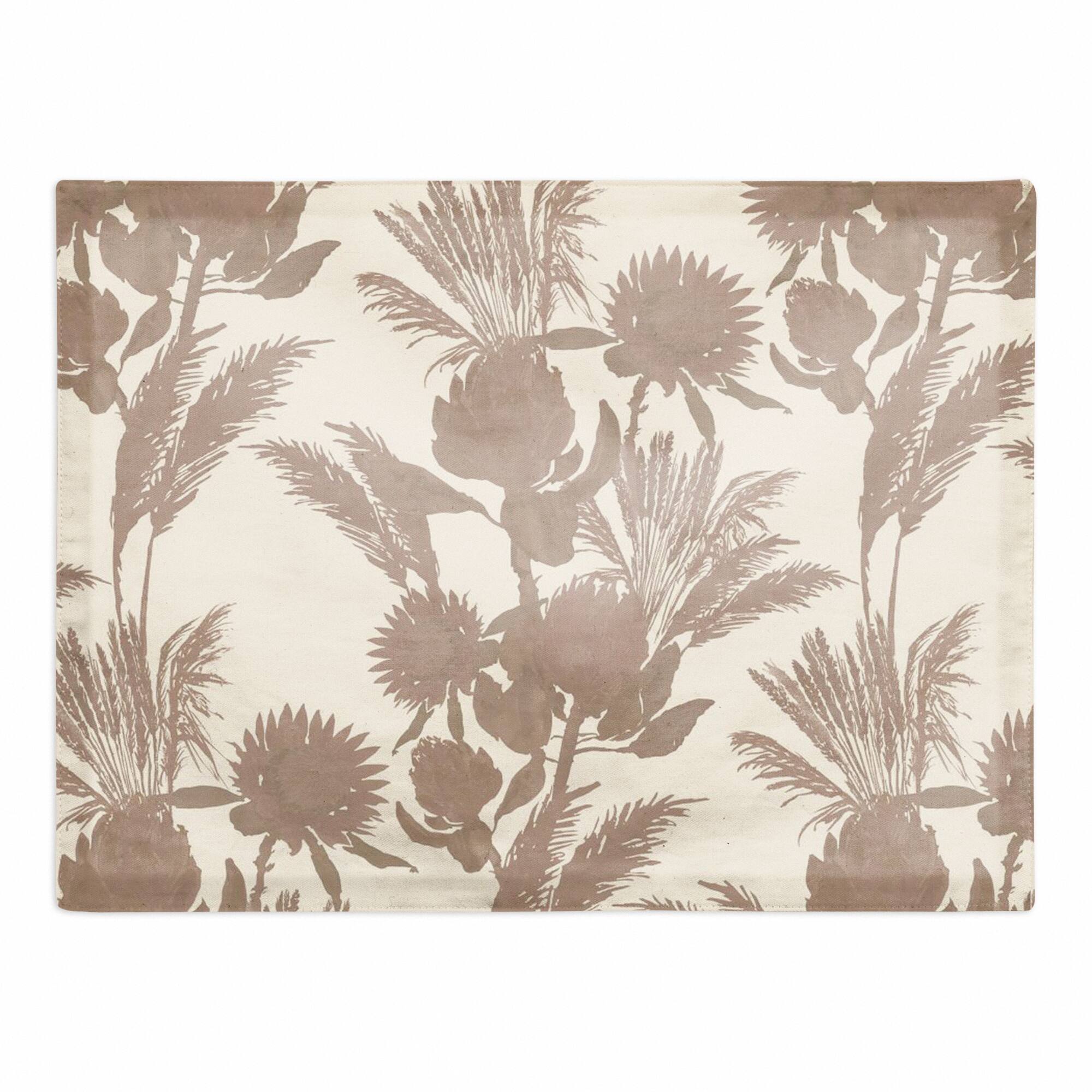 Tones Protea Blooms Cotton Twill Placemat