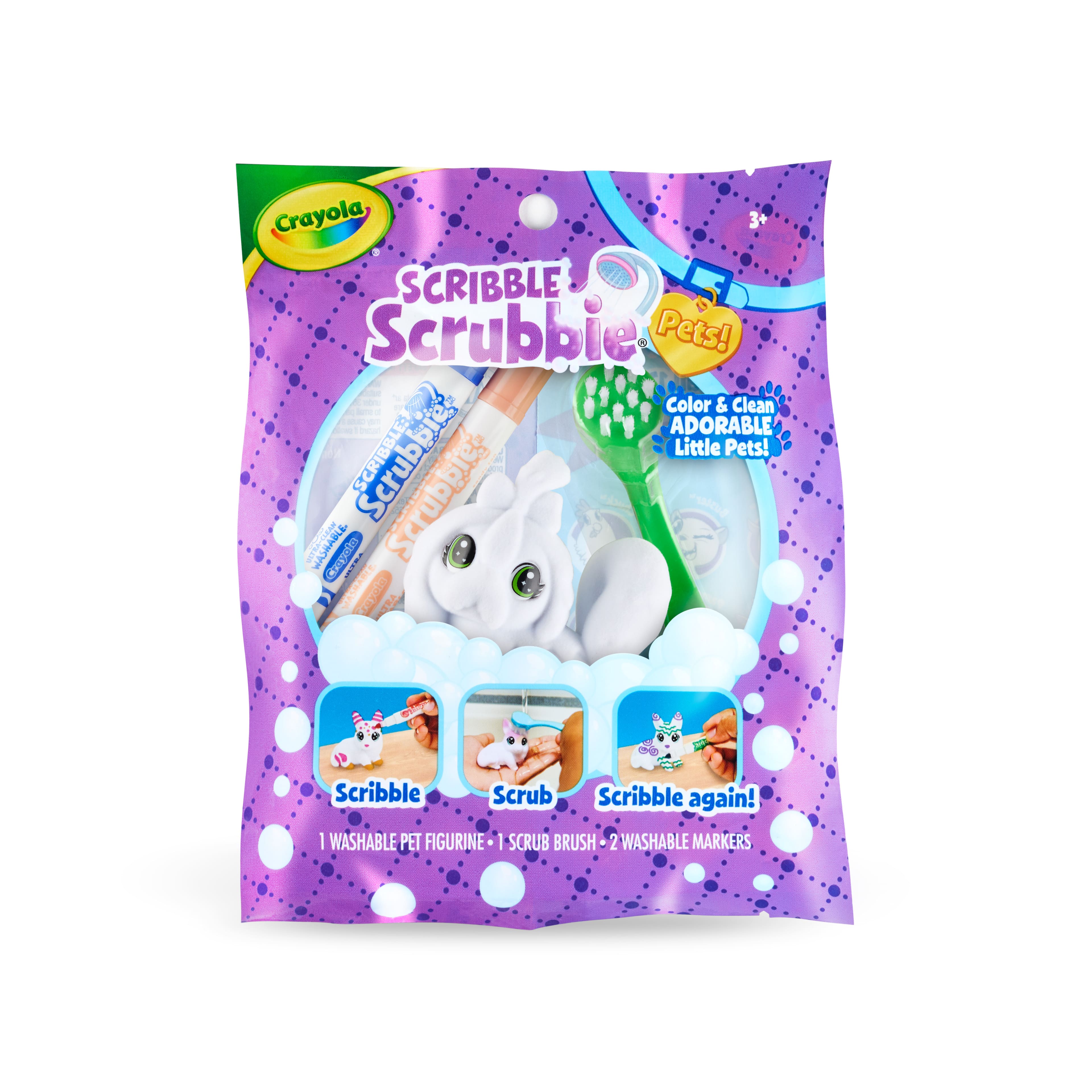 Assorted Crayola® Scribble Scrubbie Pet