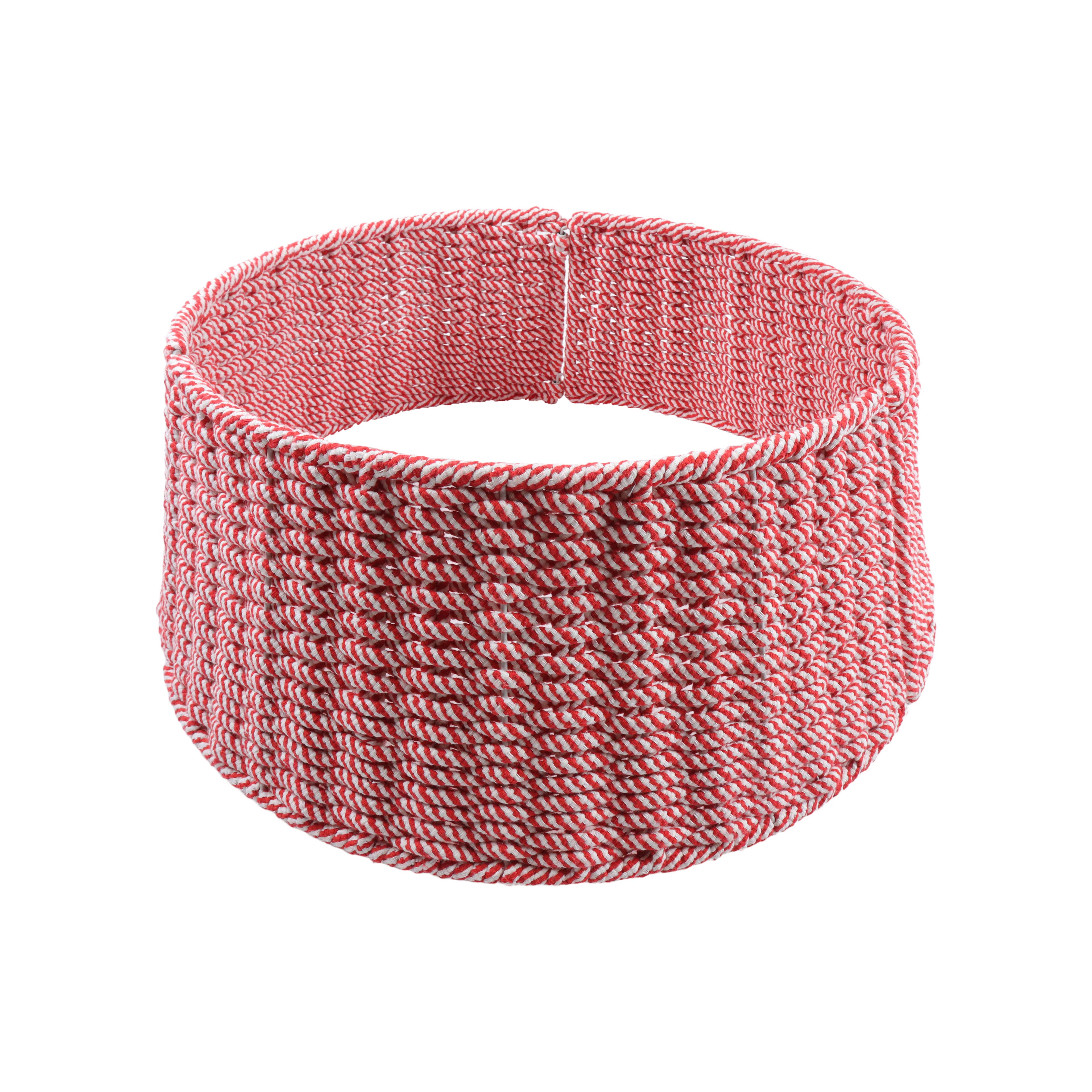 27" x 10" Red & White Tree Collar by Ashland®