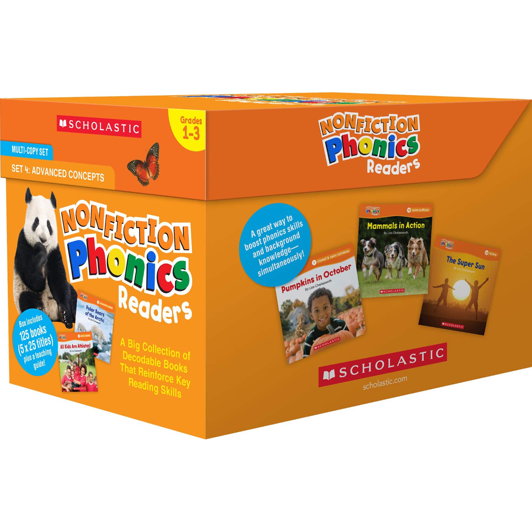 Scholastic Teaching Solutions Nonfiction Phonics Readers Multi-Copy Set 4