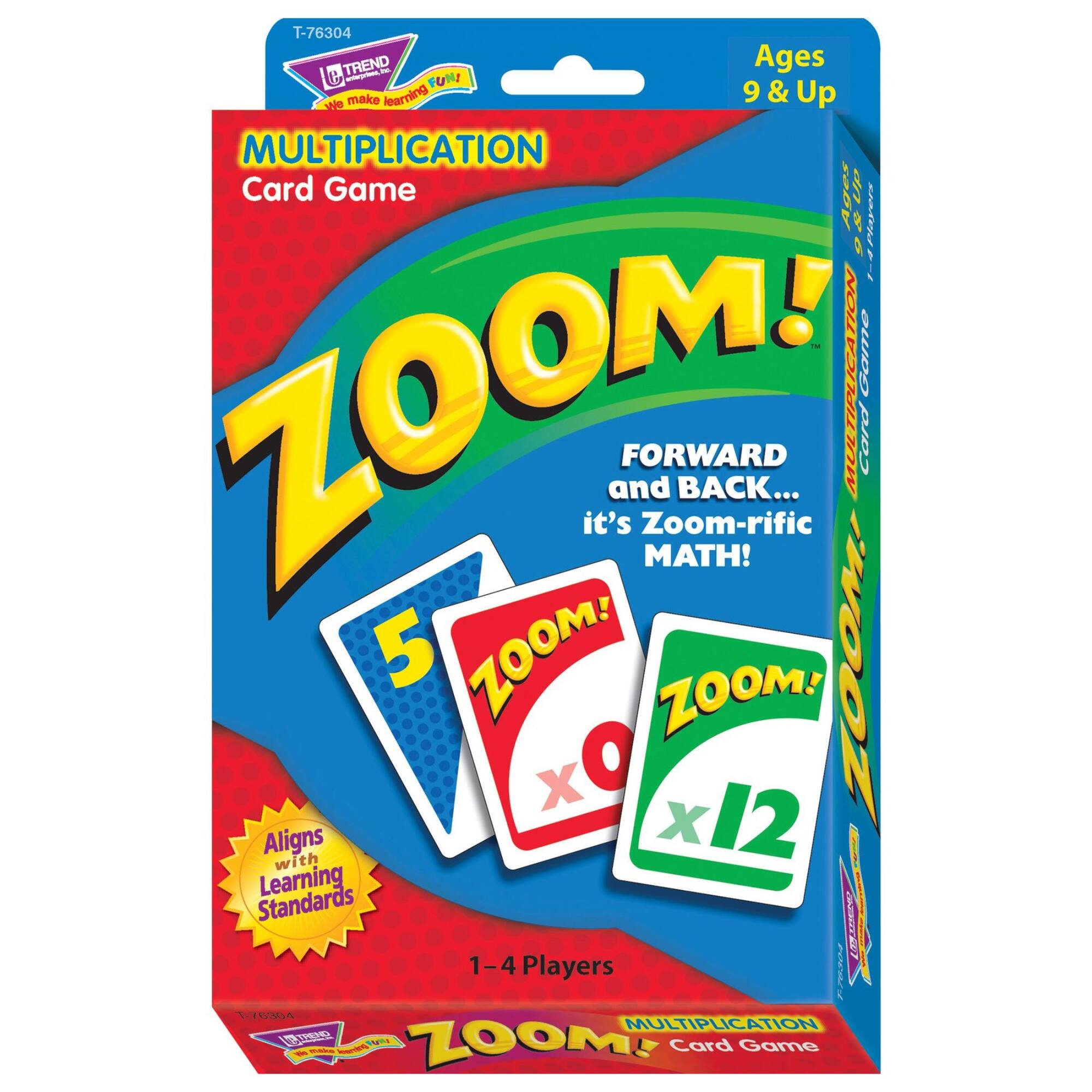 Trend Enterprises® Zoom!™ Multiplication Card Game