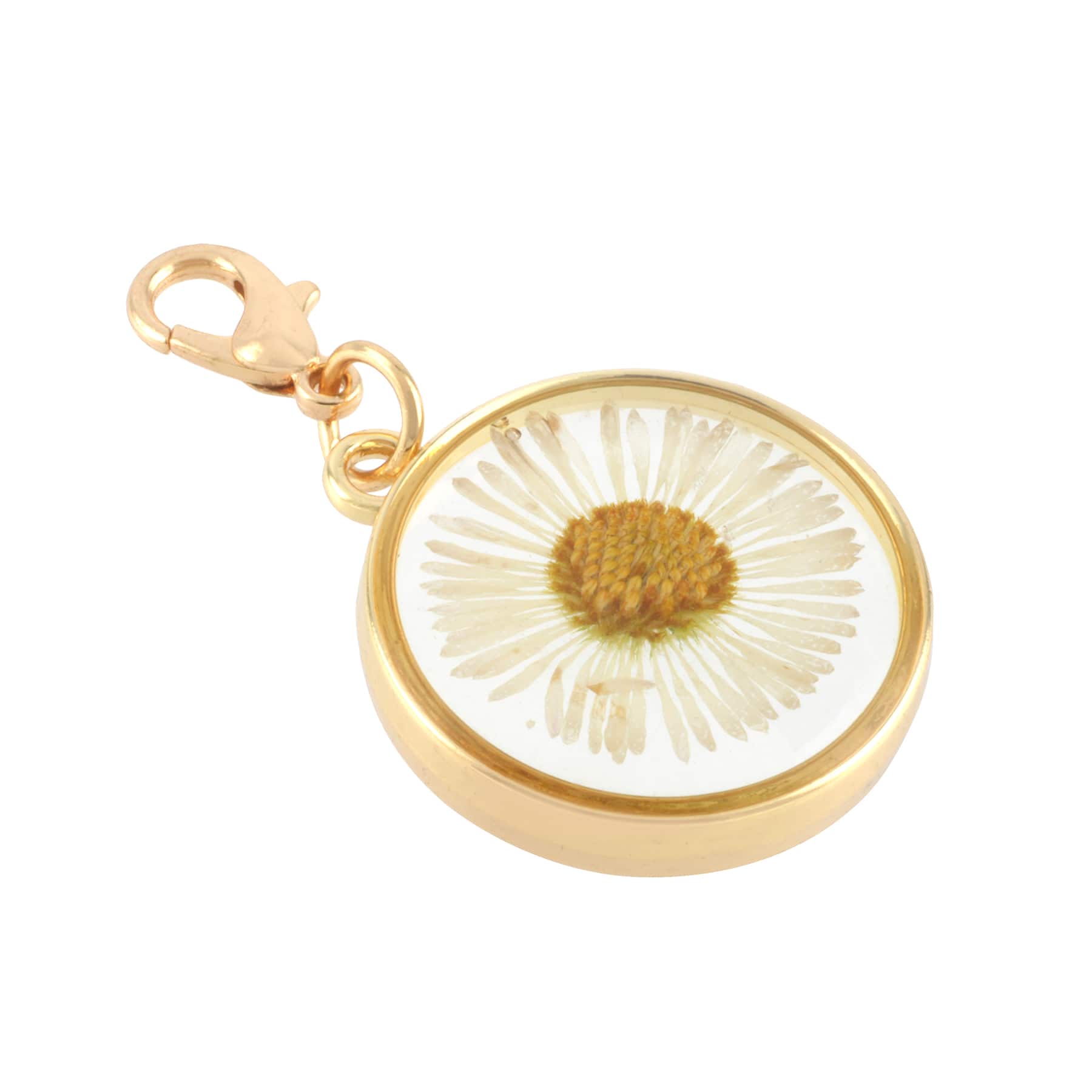 12 Pack: Press Flower Charm by Bead Landing™