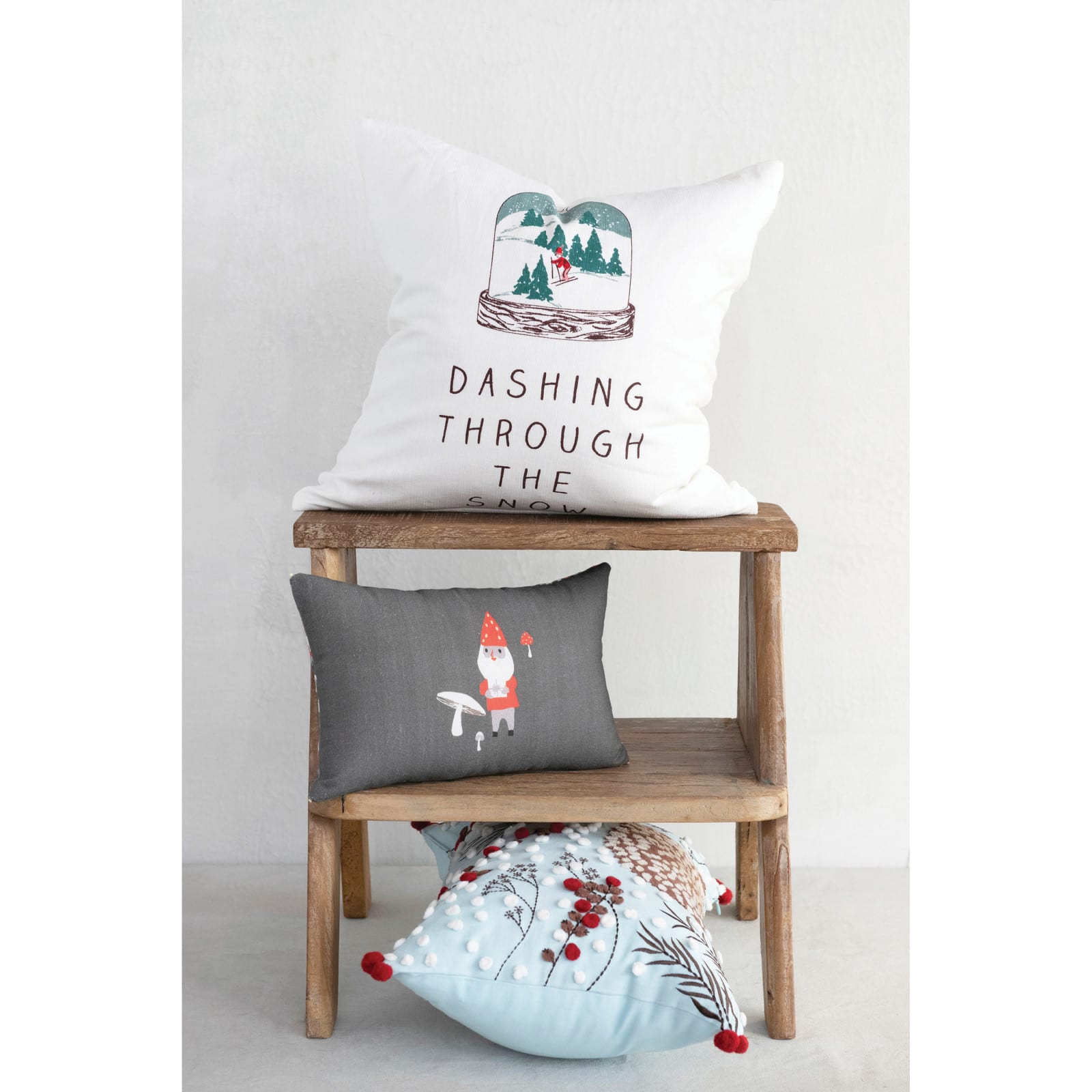Hello Honey® 20" x 14" Cotton Lumbar Hedgehog Pillow