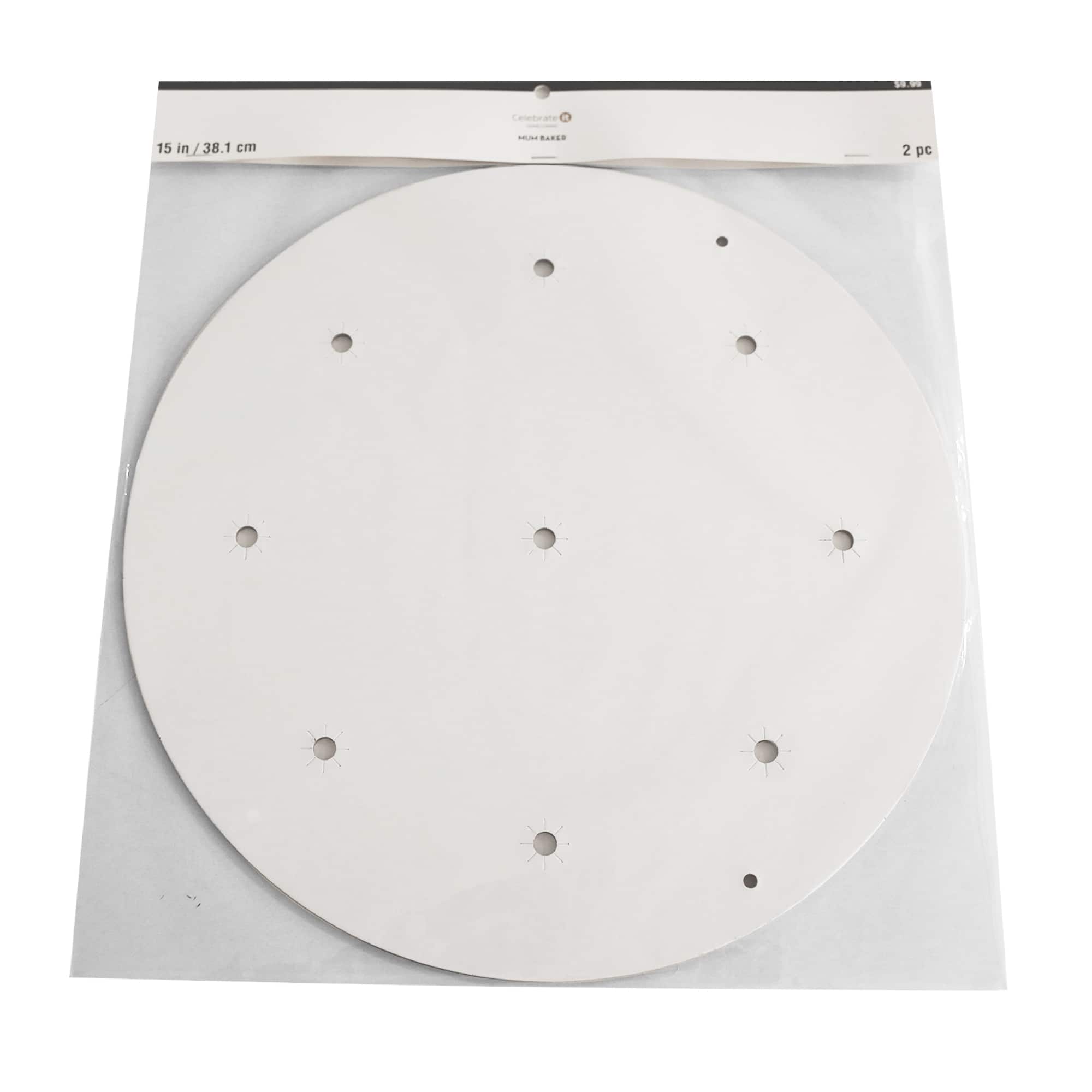 15" Round Mum Backers, 2ct. by Celebrate It