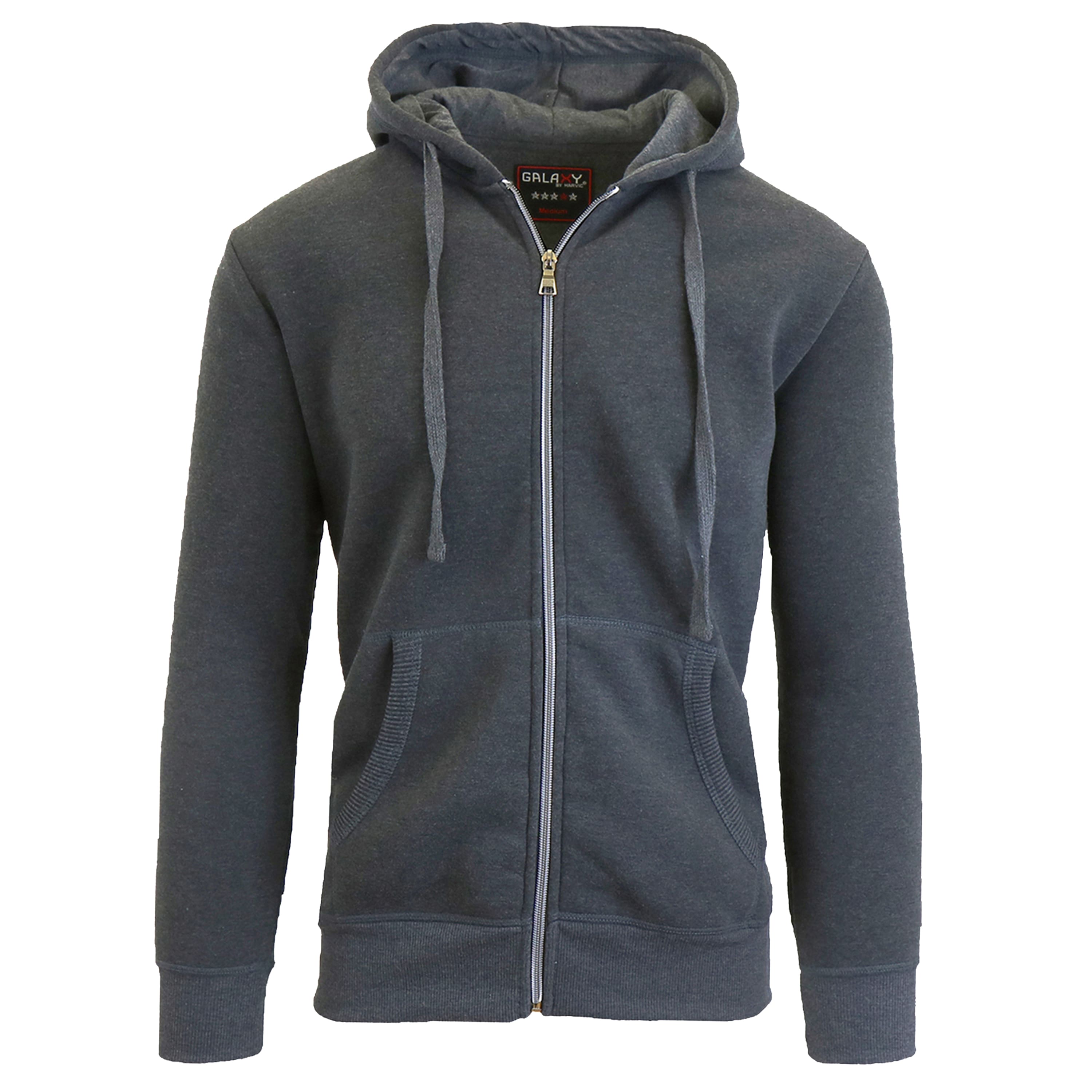Galaxy by Harvic Boy's Fleece-Lined Zip-Up Hoodie