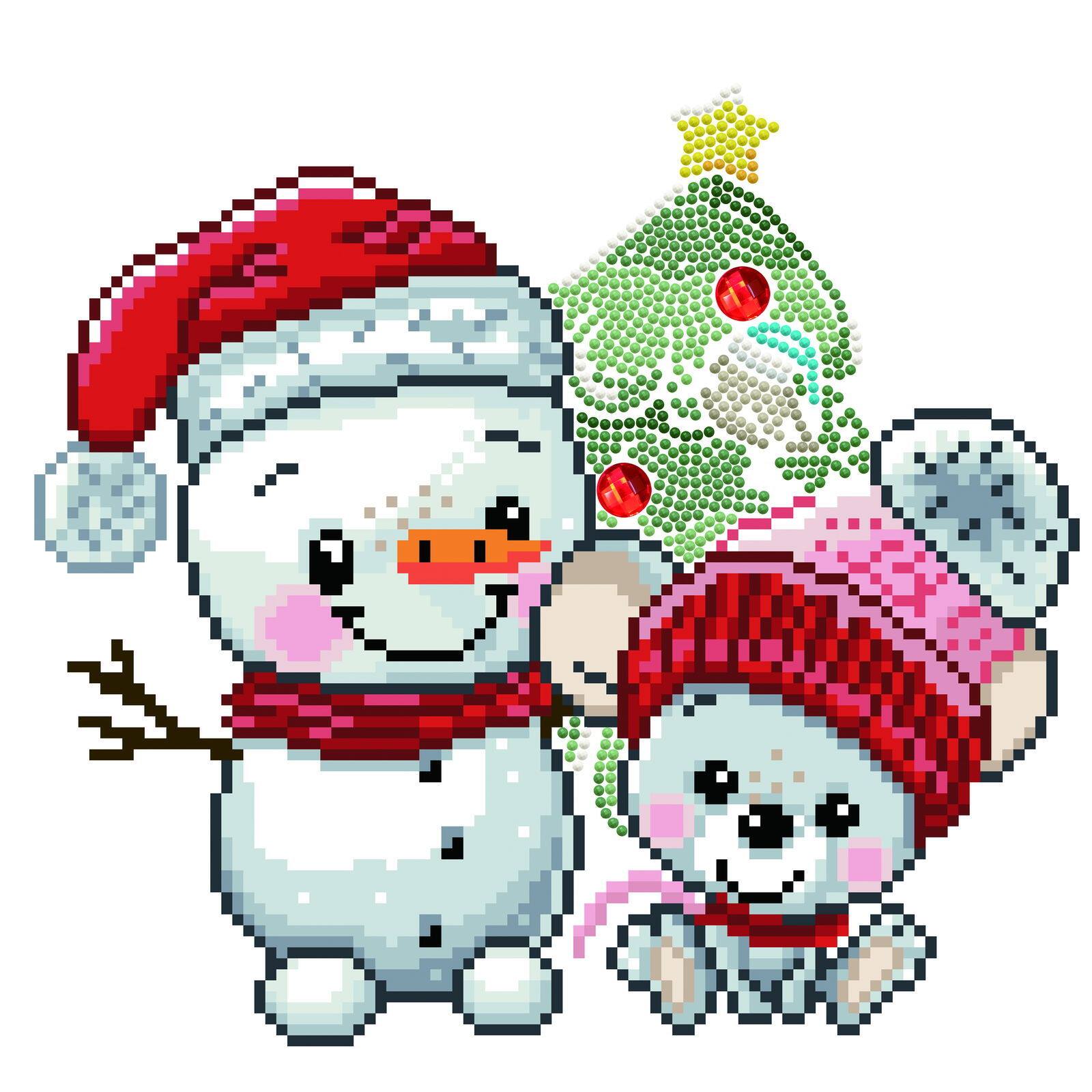 Diamond Dotz® Baby Christmas Diamond Dotting Art Kit, Round Diamonds
