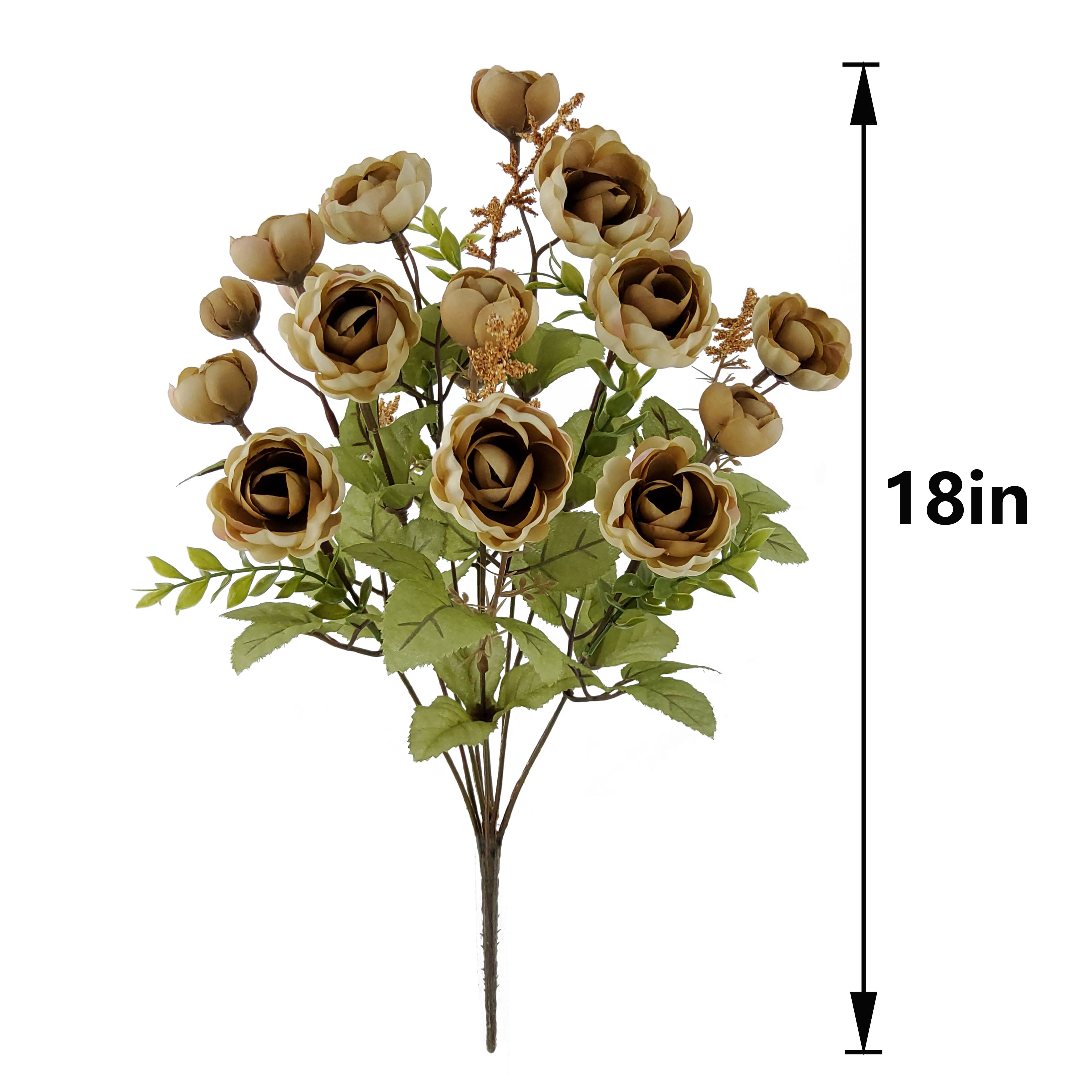 18" Ranunculus Bush by Ashland