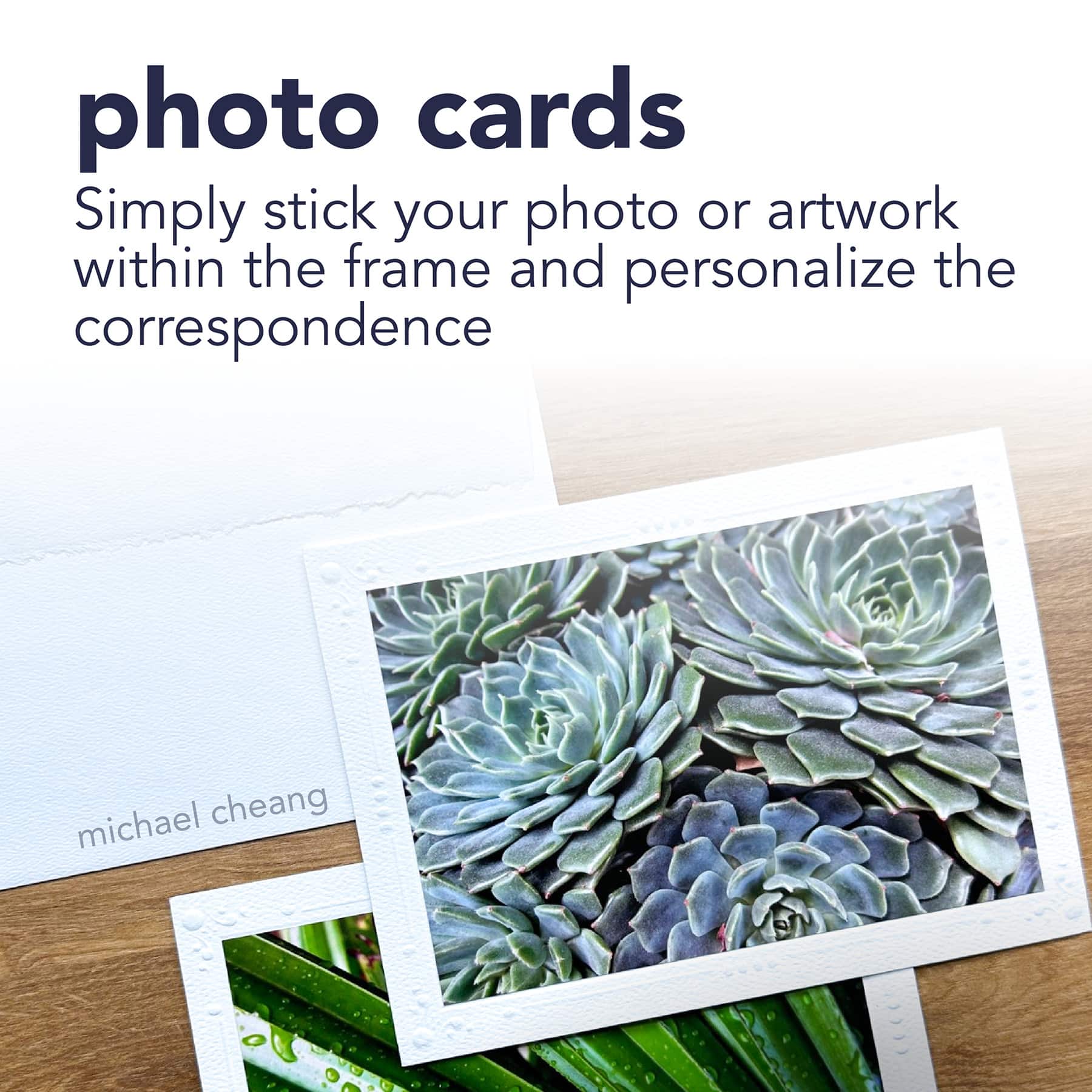 Strathmore® Decorative Embossed Border Photo Mount Cards & Envelopes