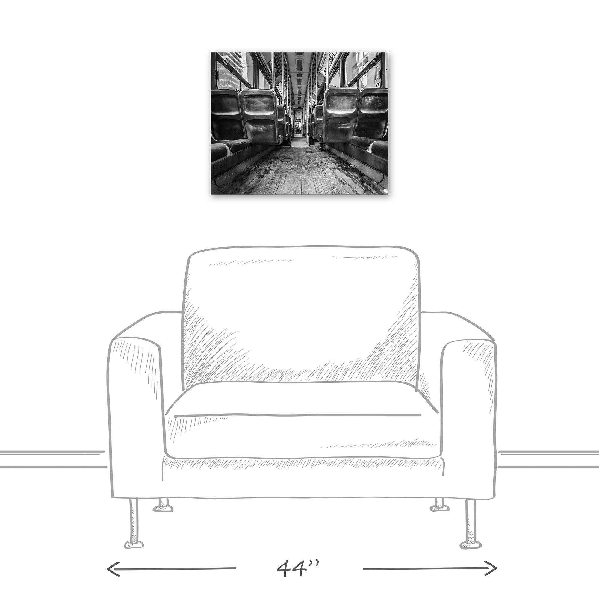 City Bus 20" x 16" Canvas Wall Art