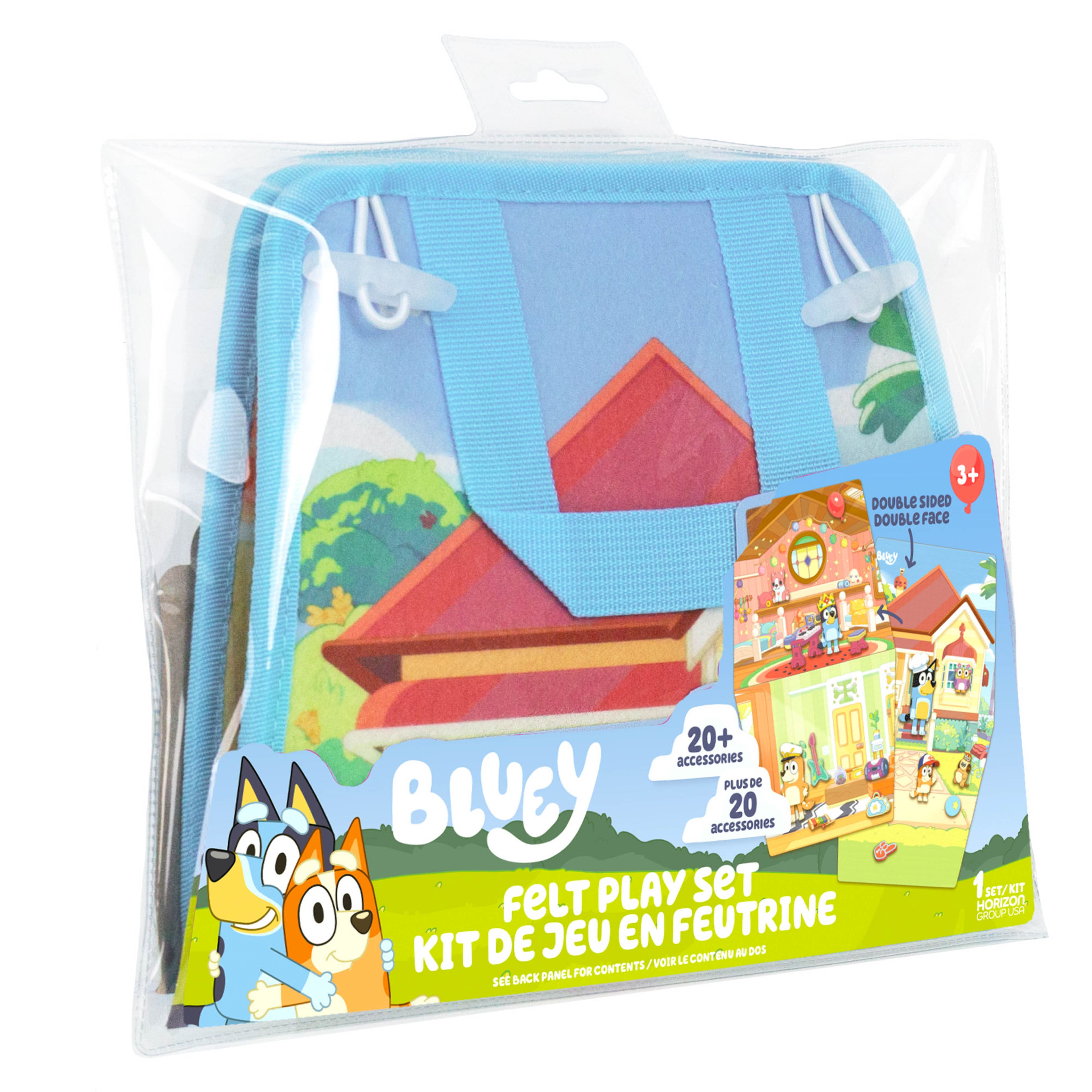 Bluey Felt Play Set