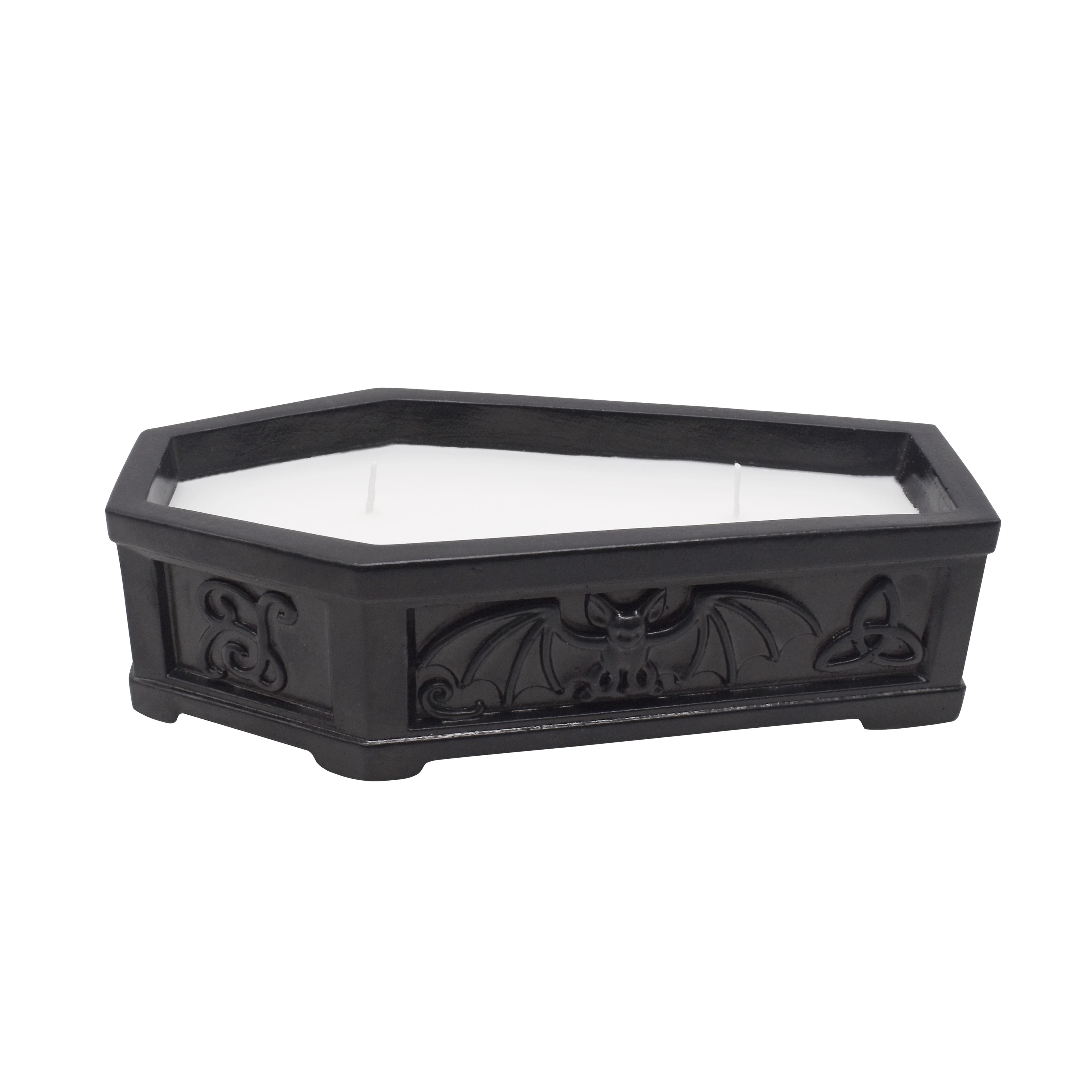 5oz. Ember & Spice Scented Black Coffin Candle by Ashland®