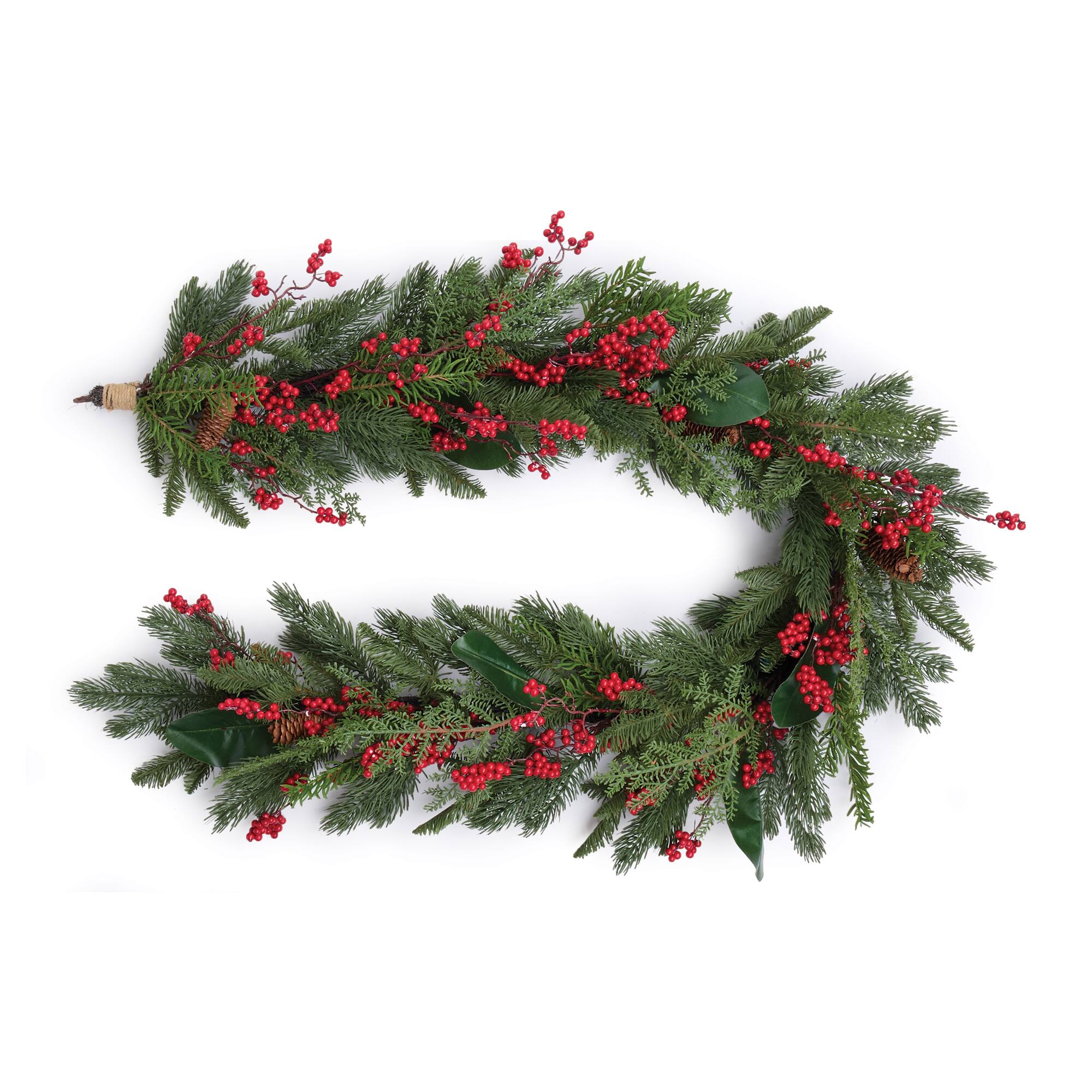 Melrose 6ft. Pinecone & Berry Pine Garland