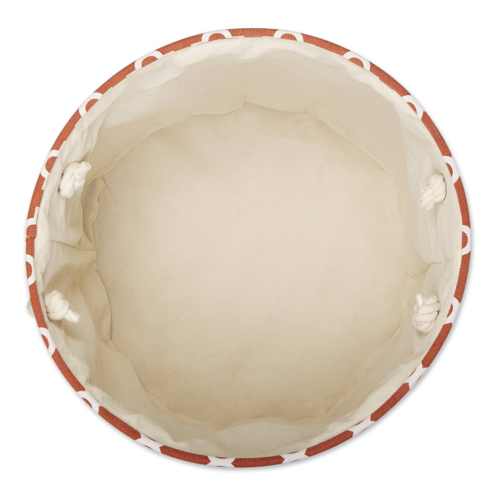 DII® Large Round Polyester Lattice Bin