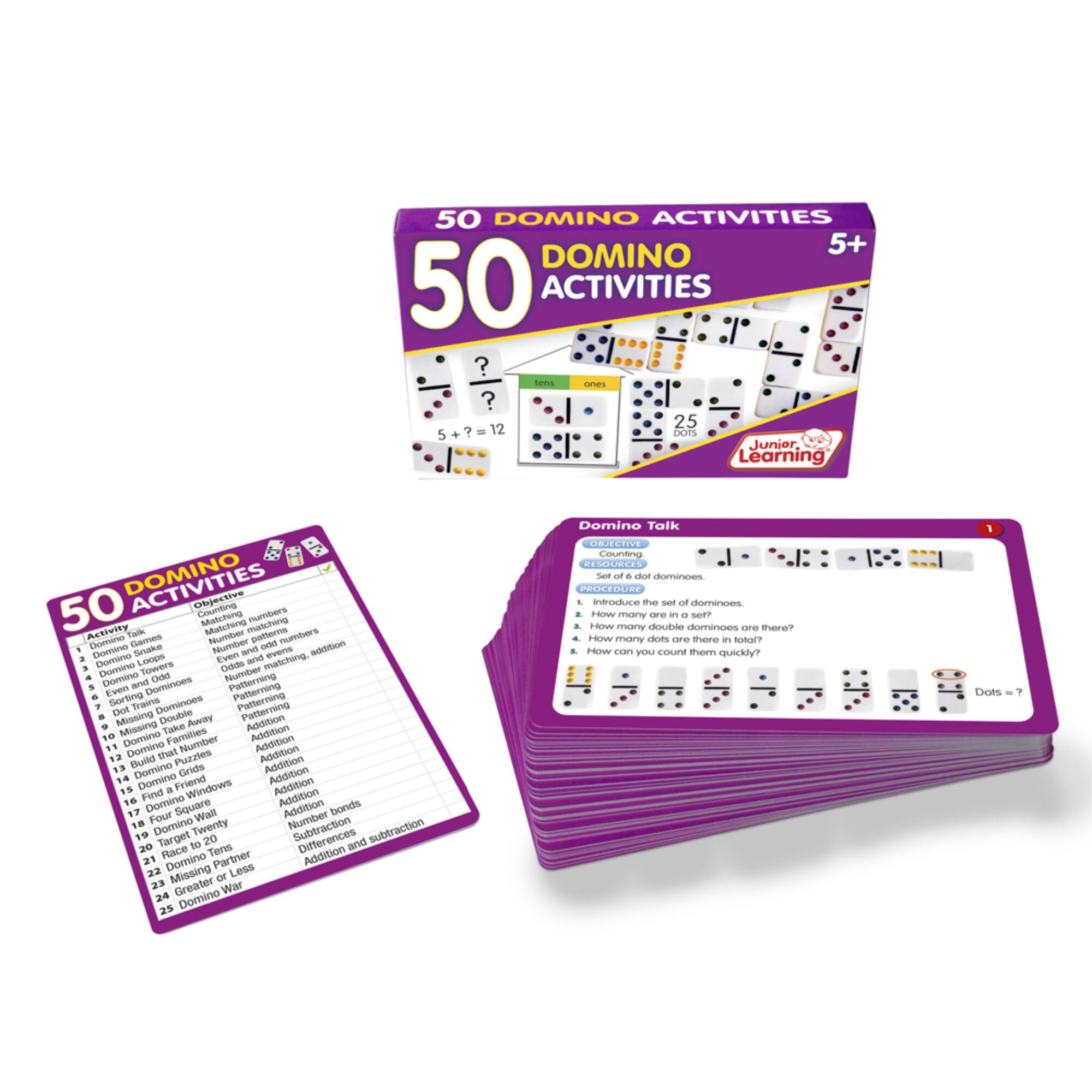 Junior Learning® 50 Domino Activities