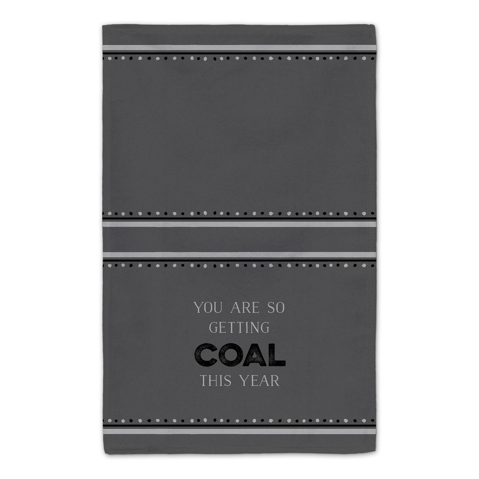 So Getting Coal Tea Towels - Set of 2