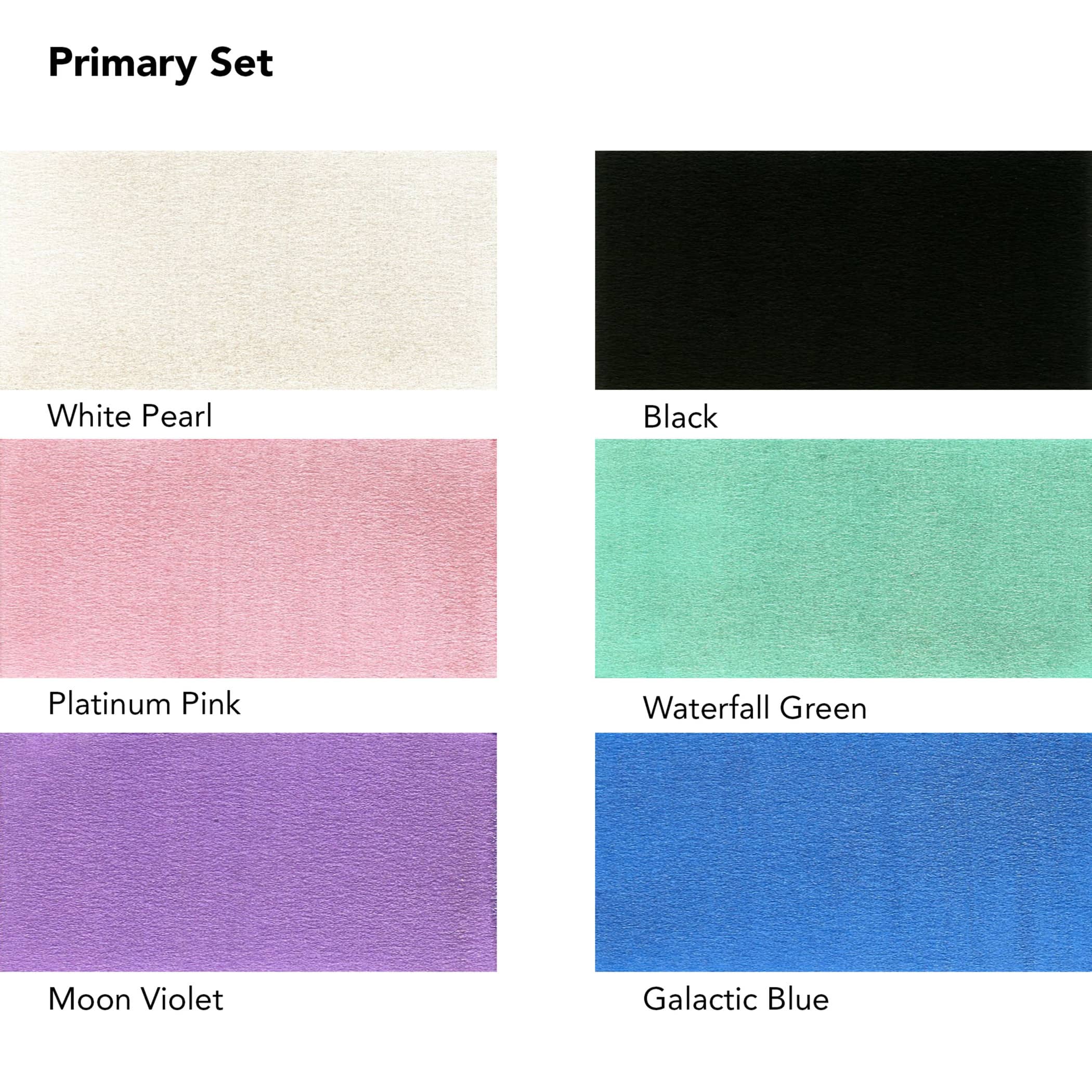 Daler-Rowney® FW Acrylic Ink Pearlescent Set with Empty Marker