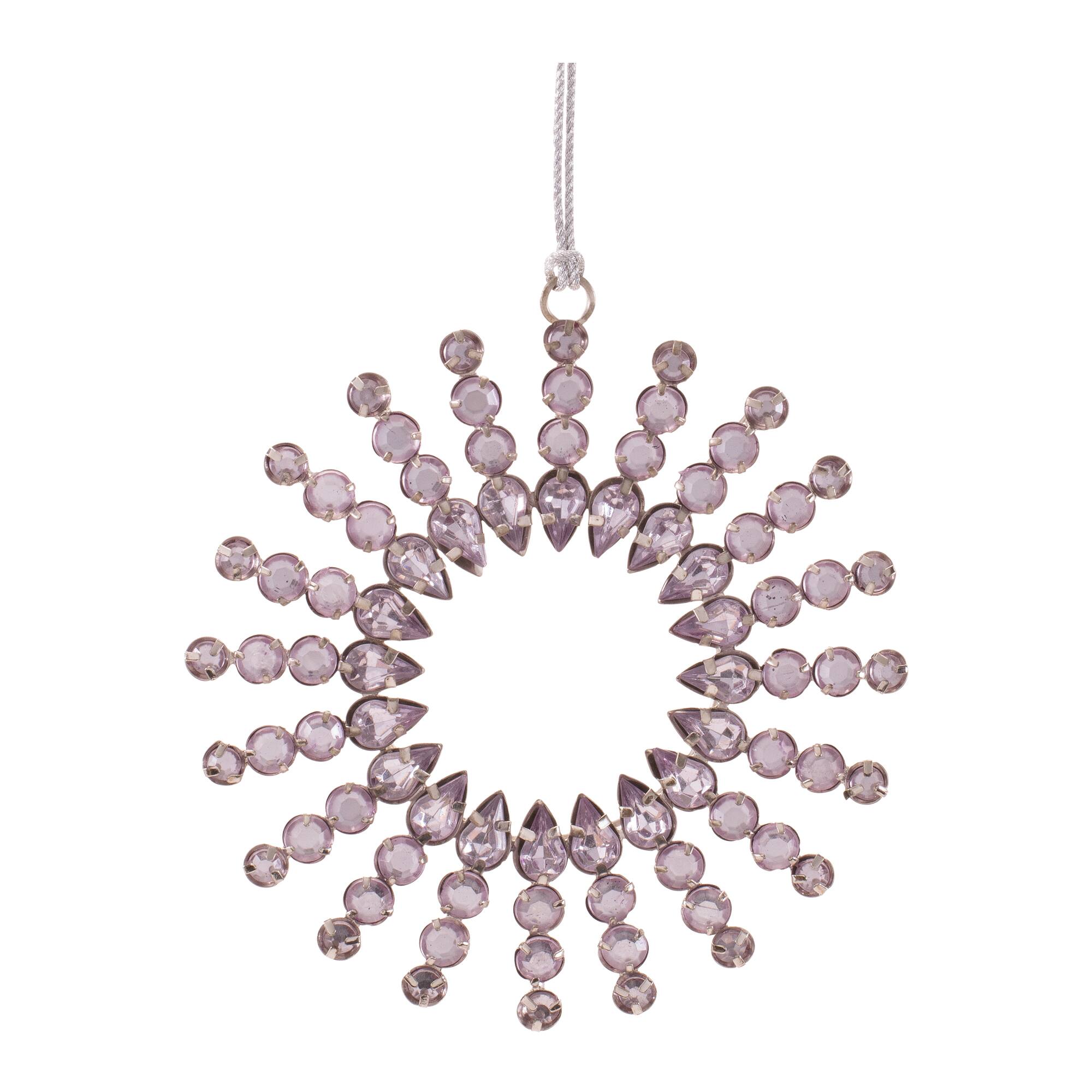 Melrose 4.75" Purple Jewel Ornaments, 12ct.