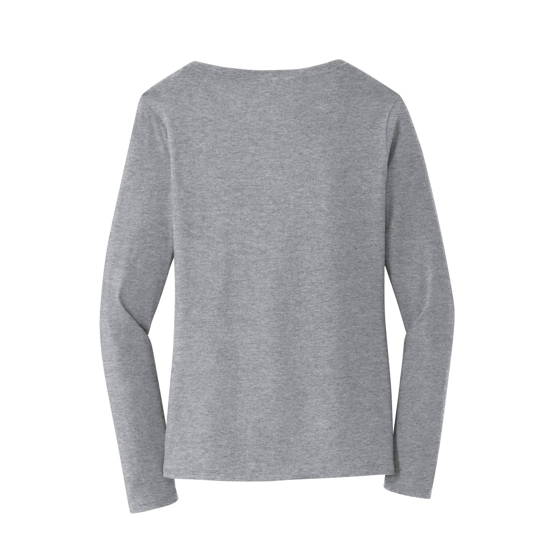 Port & Company® Fan Favorite™ Ladies Long Sleeve V-Neck T-Shirt