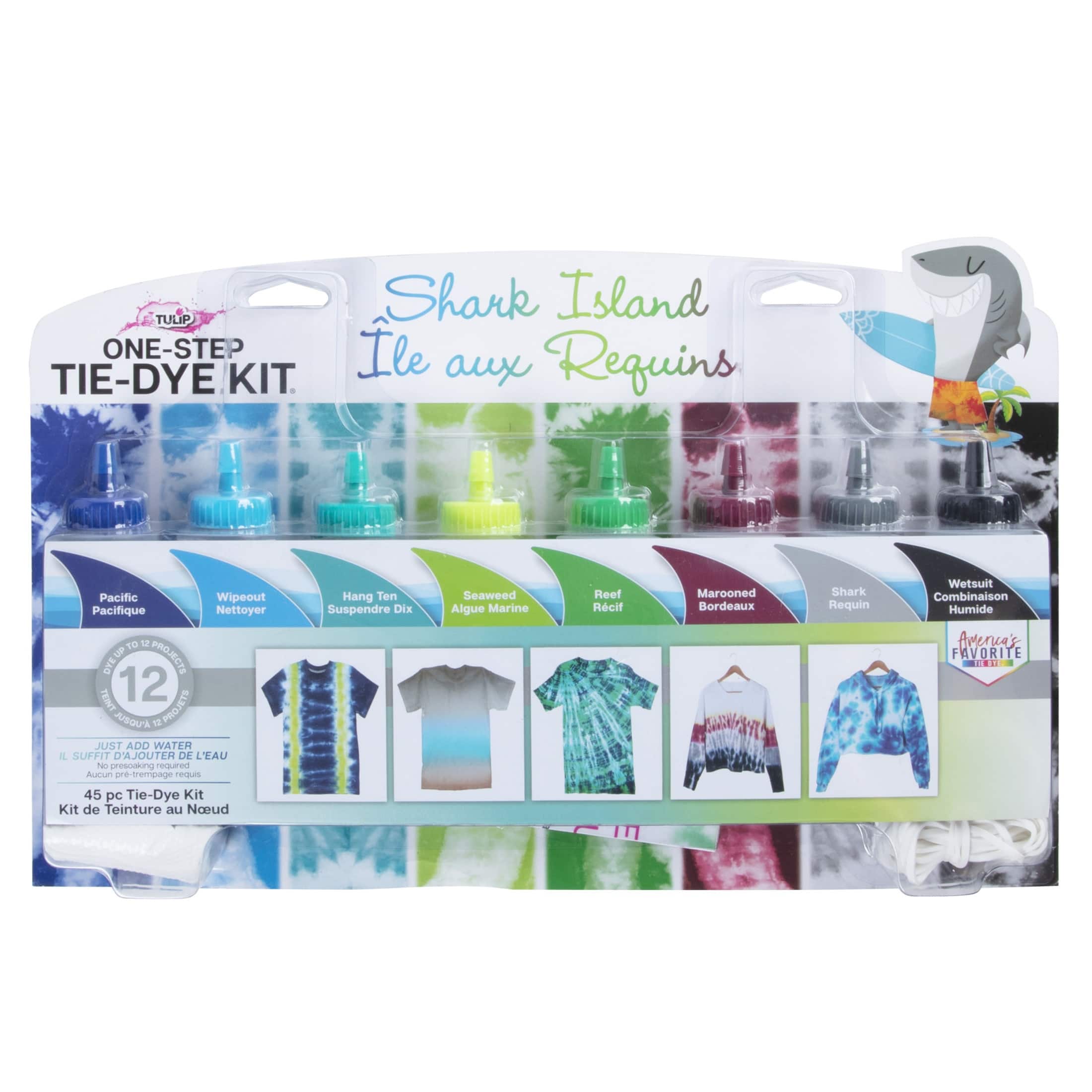 Tulip® 8 Color Shark Island One-Step Tie-Dye Kit