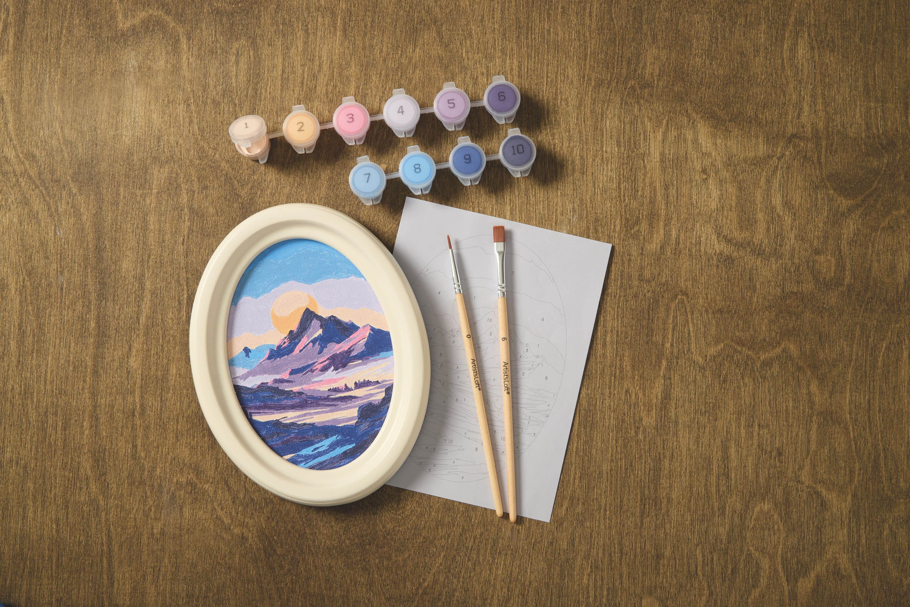 Mountain Paint-by-Number Framed Mini KIt by Artist's Loft®