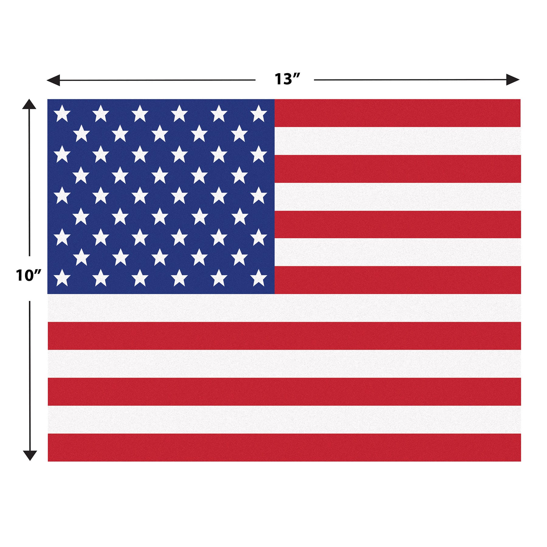 Beistle 10" x 13" Plastic American Flag Placemats, 4ct.
