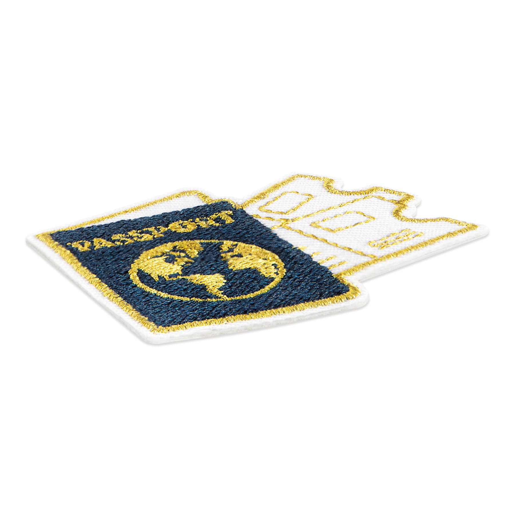 Passport Embroidered Iron-On & Adhesive Patch by Make Market®